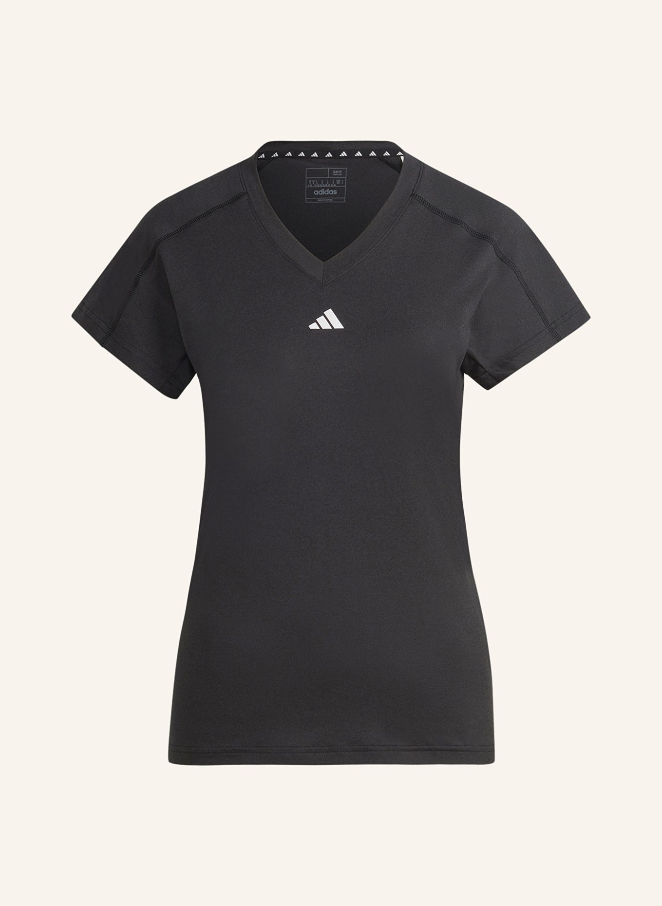 adidas T-shirt, Color: BLACK (Image 1)