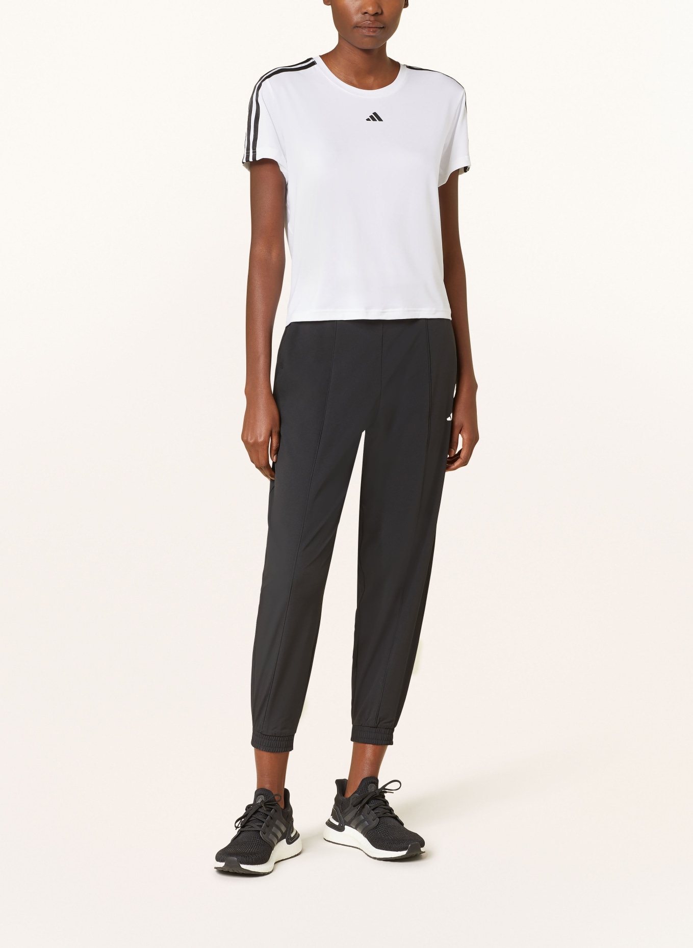 adidas Training pants TRAIN ESSENTIALS, Color: BLACK/ WHITE (Image 2)