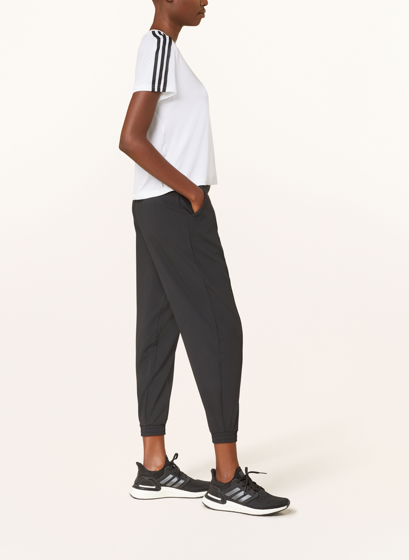 adidas Training pants TRAIN ESSENTIALS, Color: BLACK/ WHITE (Image 4)