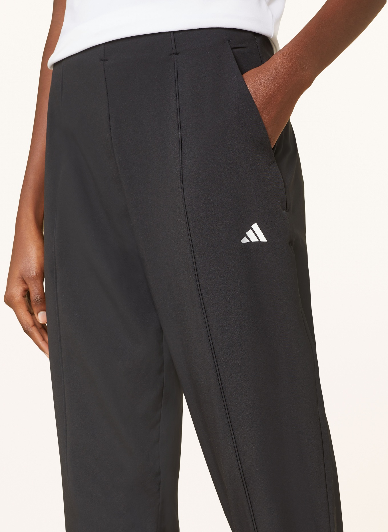 adidas Training pants TRAIN ESSENTIALS, Color: BLACK/ WHITE (Image 5)