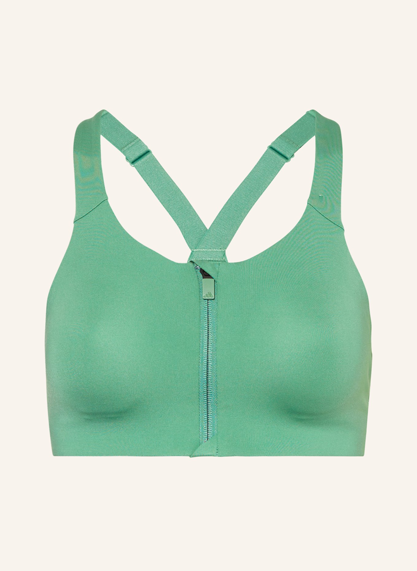 adidas Sports bra TLRD IMPACT LUXE, Color: GREEN (Image 1)