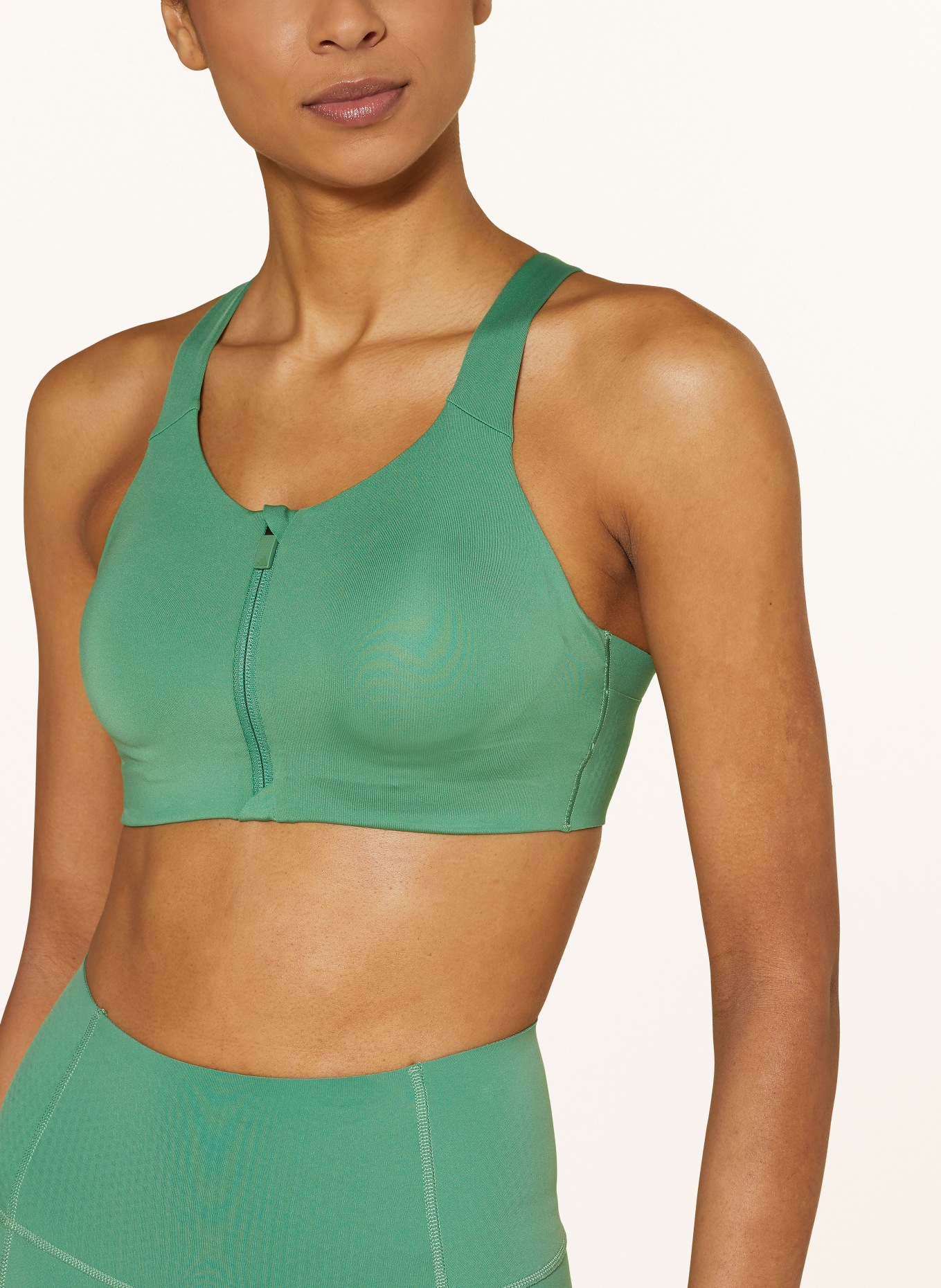 adidas Sports bra TLRD IMPACT LUXE, Color: GREEN (Image 4)