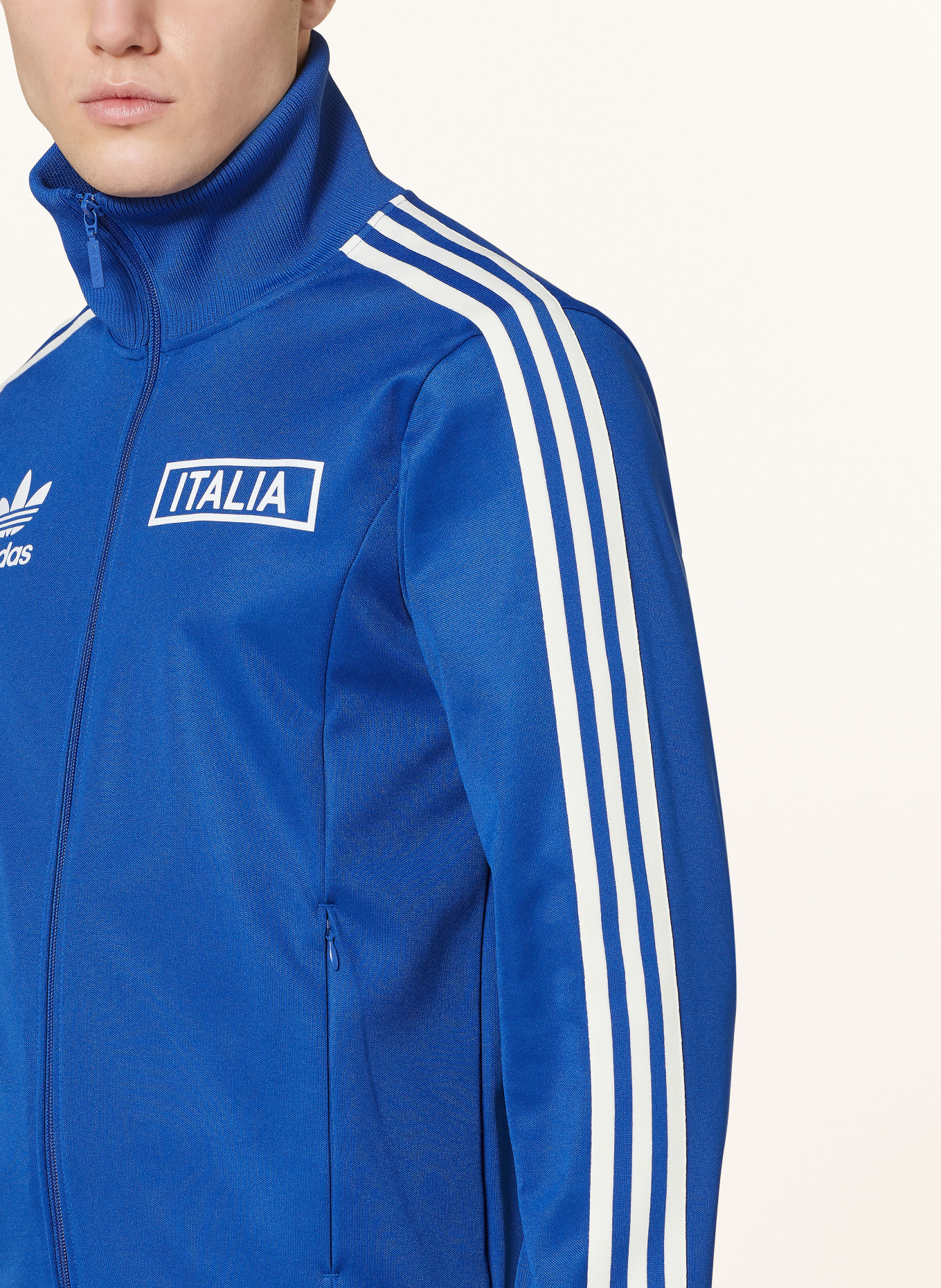 adidas Originals Training jacket ITALIEN BECKENBAUER, Color: BLUE (Image 4)