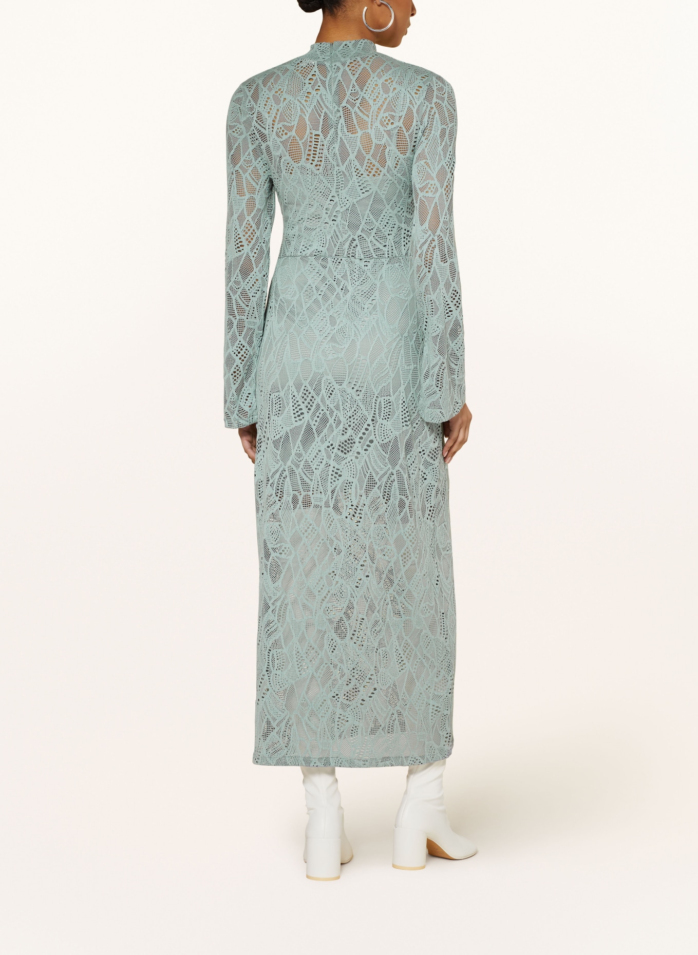 GESTUZ Lace dress HILMAGZ, Color: BLUE GRAY (Image 3)