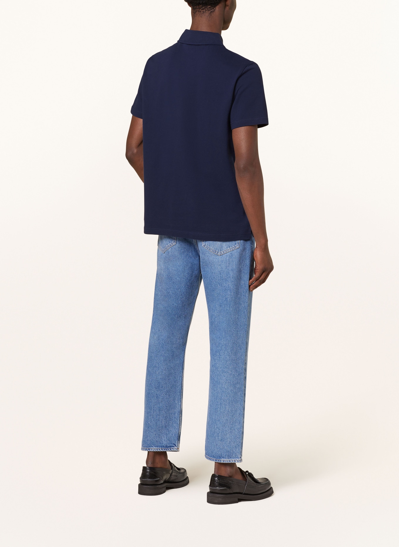 A.P.C. Piqué-Poloshirt AUSTIN, Farbe: DUNKELBLAU (Bild 3)