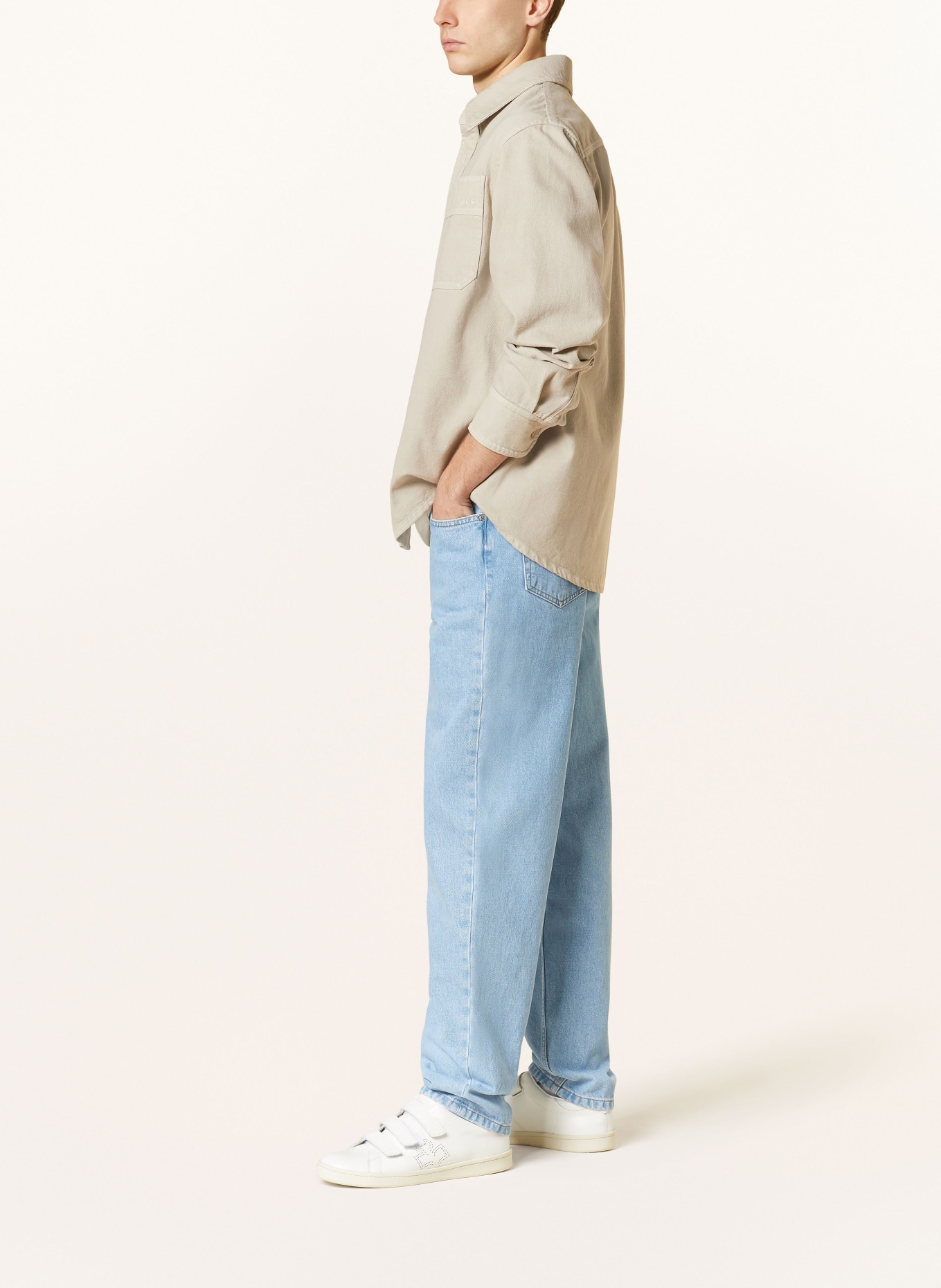 A.P.C. Jeans MARTIN tapered fit, Color: BLUE (Image 4)