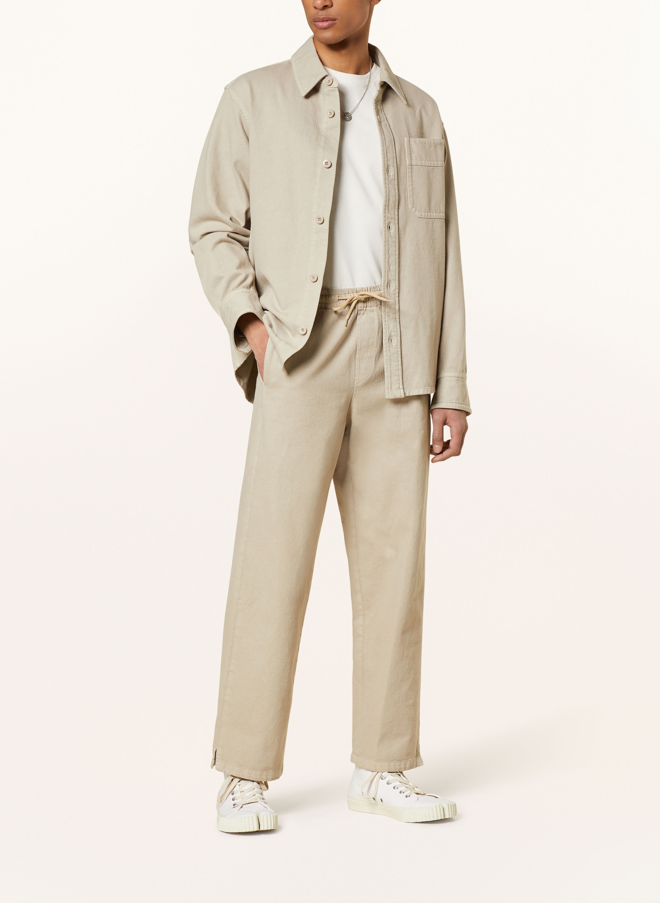 A.P.C. Trousers VINCENT straight fit, Color: TAUPE (Image 2)