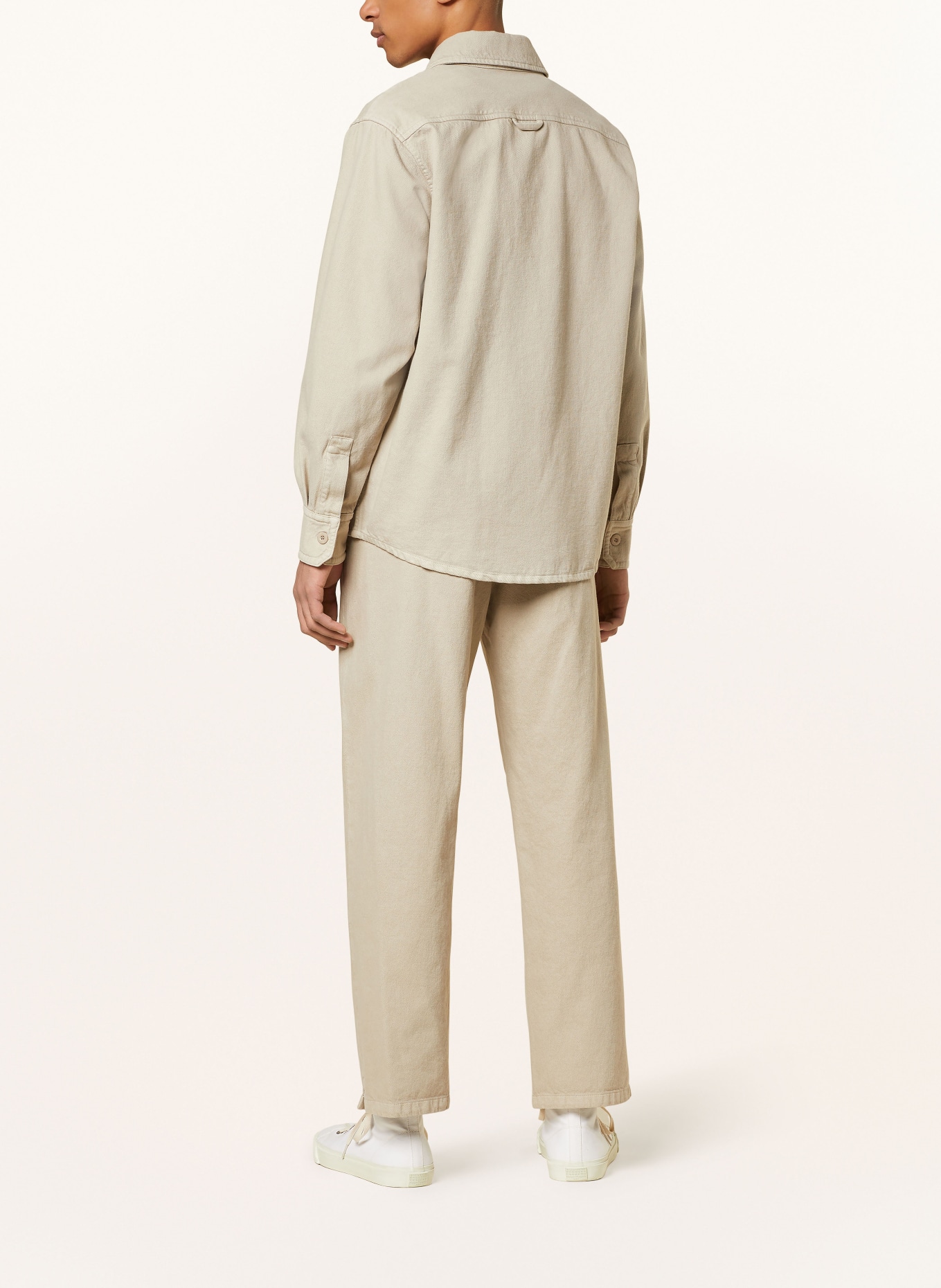A.P.C. Trousers VINCENT straight fit, Color: TAUPE (Image 3)