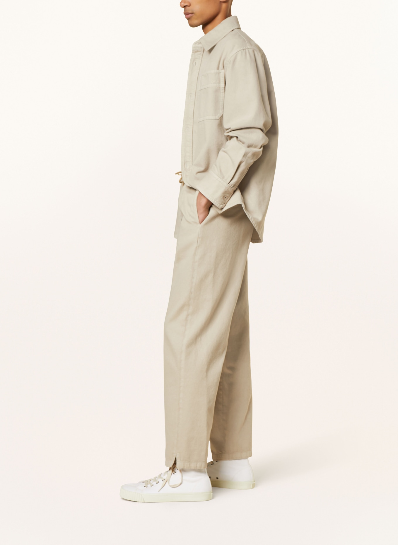 A.P.C. Trousers VINCENT straight fit, Color: TAUPE (Image 4)