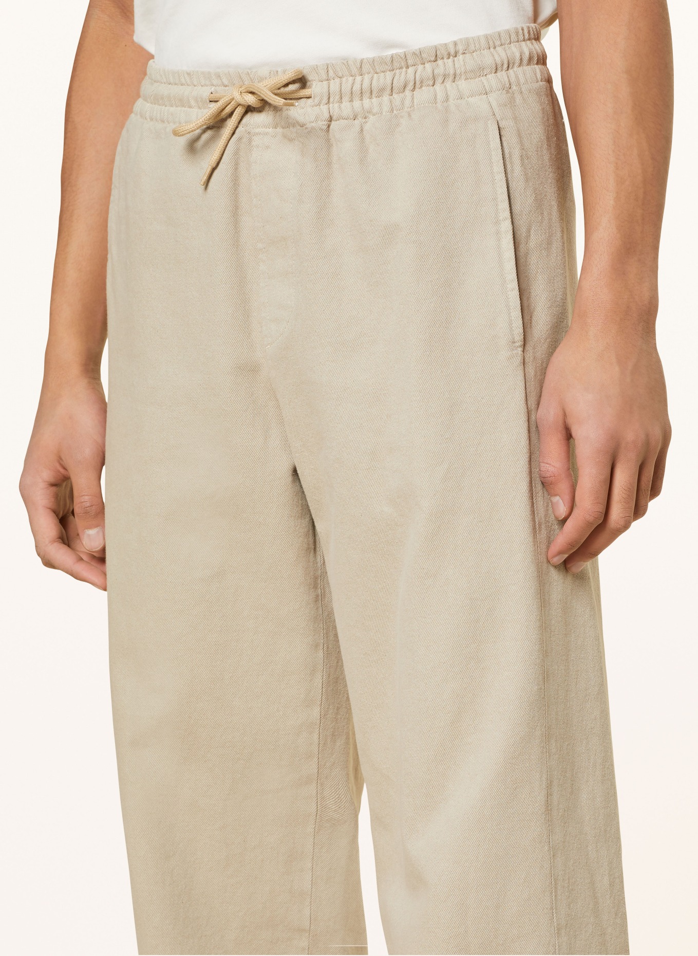 A.P.C. Trousers VINCENT straight fit, Color: TAUPE (Image 5)