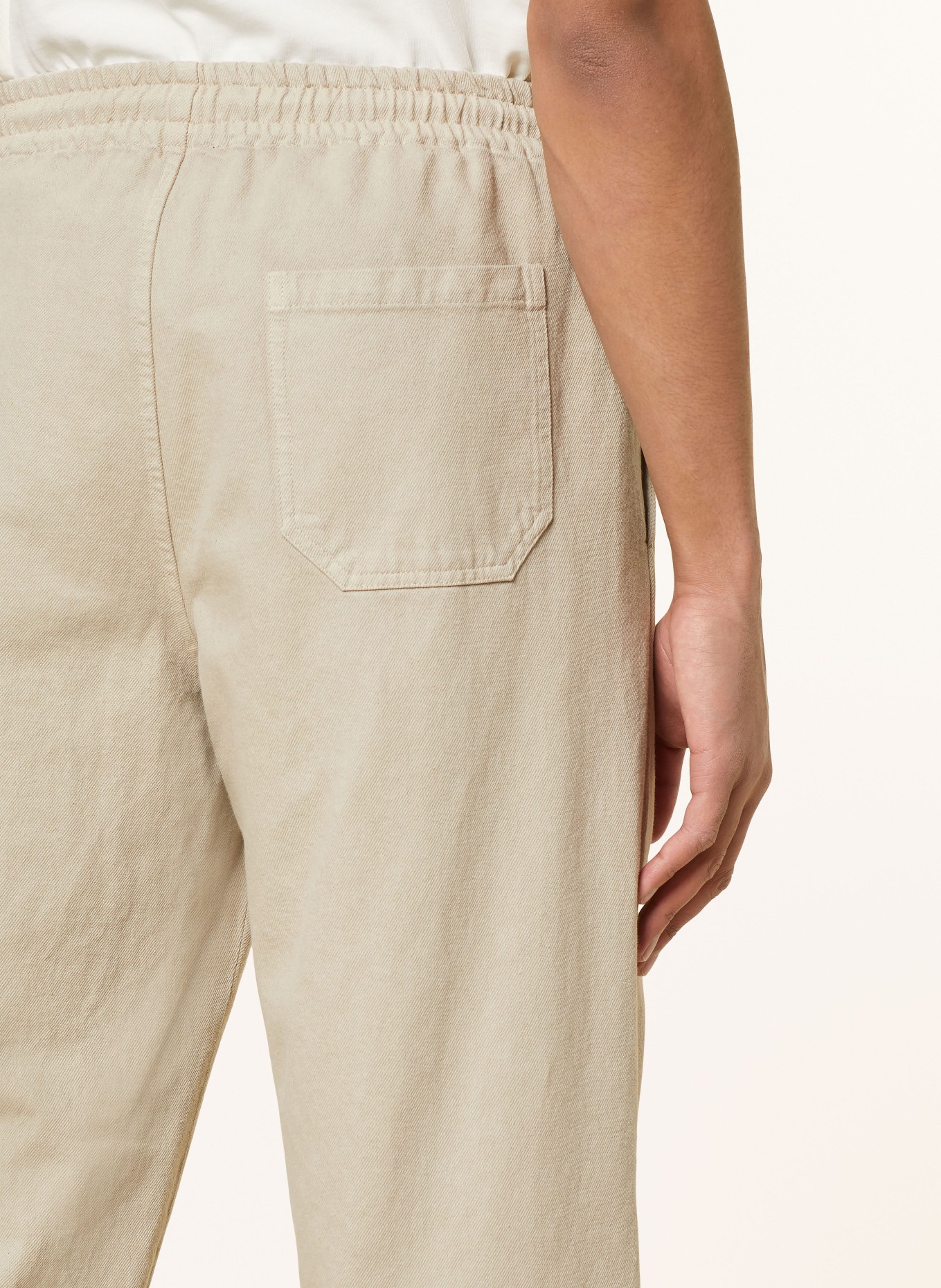 A.P.C. Trousers VINCENT straight fit, Color: TAUPE (Image 6)