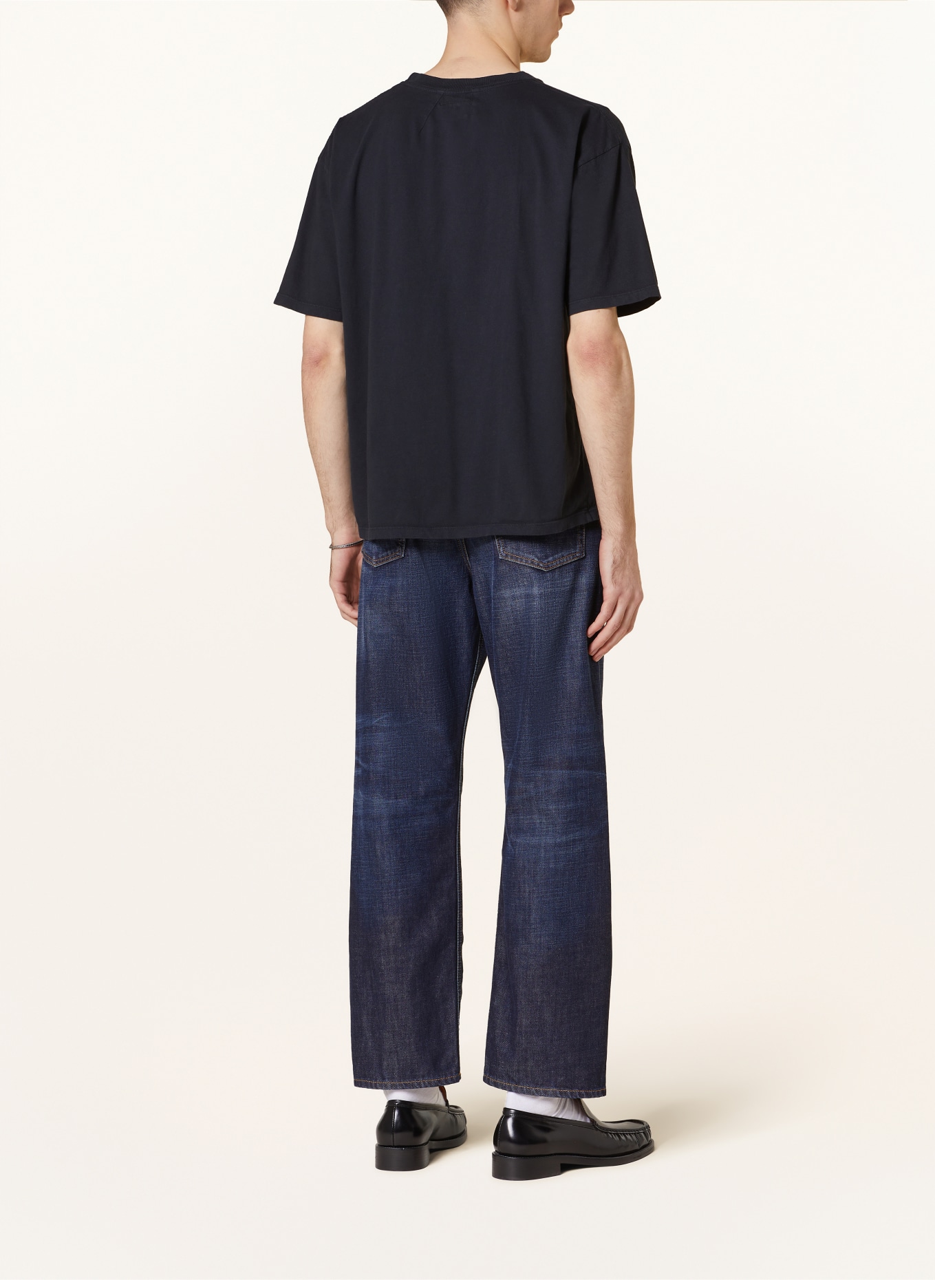 RHUDE T-shirt PALMERA, Color: BLACK (Image 3)