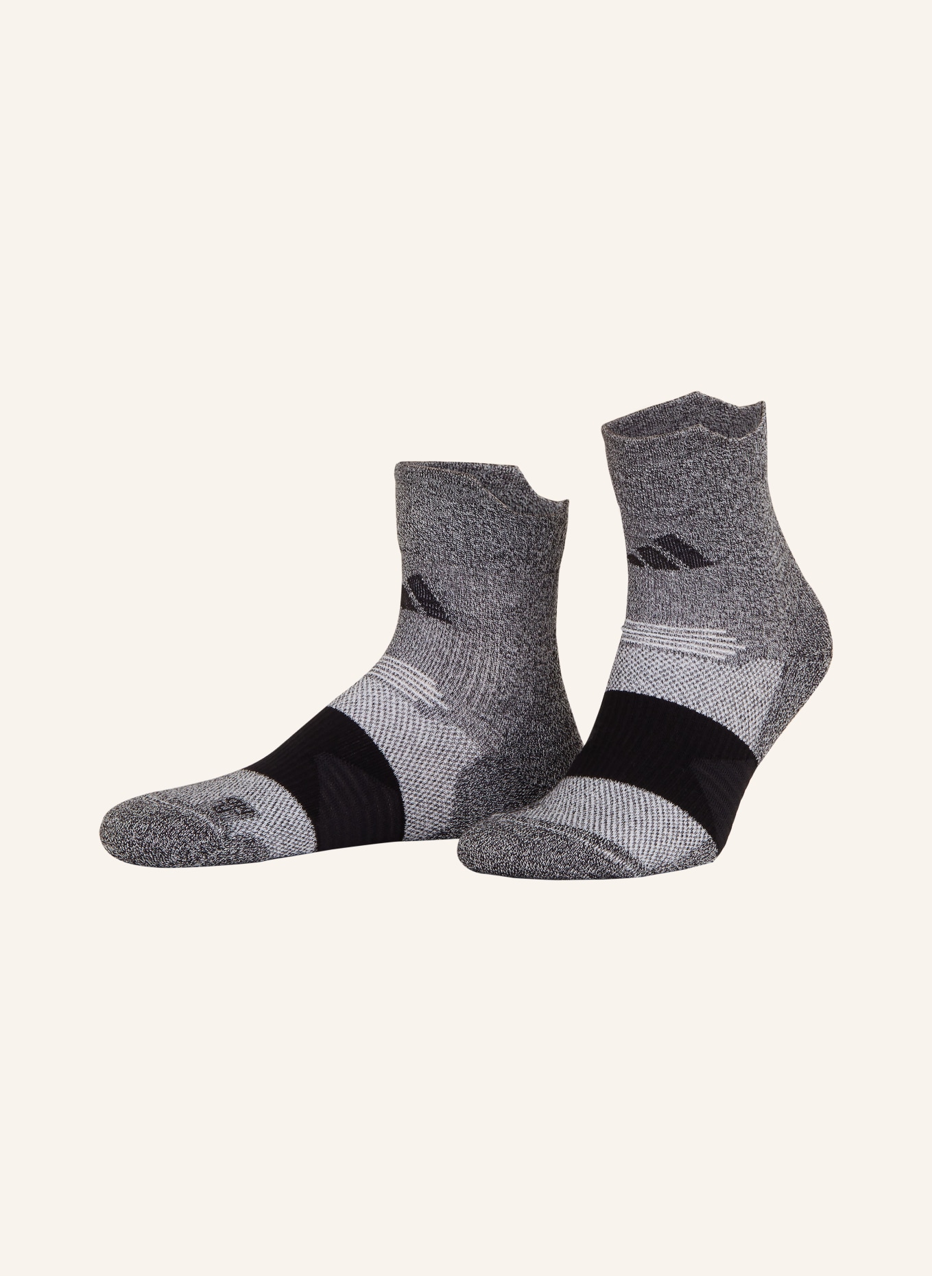 adidas Běžecké ponožky RUNNING X SUPERNOVA, Barva: BLACK/WHTMEL (Obrázek 1)