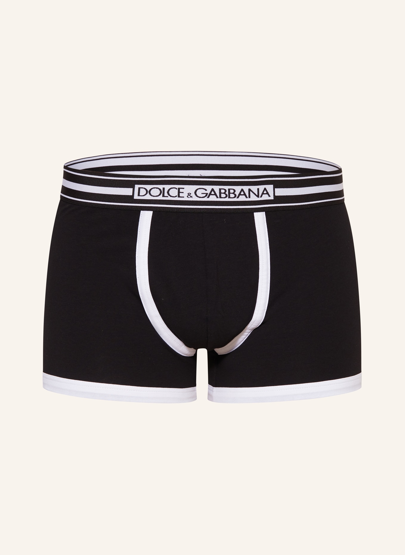 DOLCE & GABBANA Boxer shorts, Color: BLACK/ WHITE (Image 1)