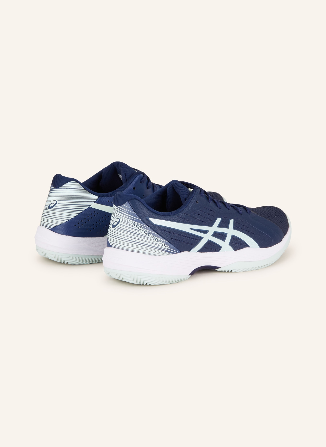 ASICS Tennis shoes SOLUTION SWIFT FF CLAY, Color: DARK BLUE/ MINT (Image 2)