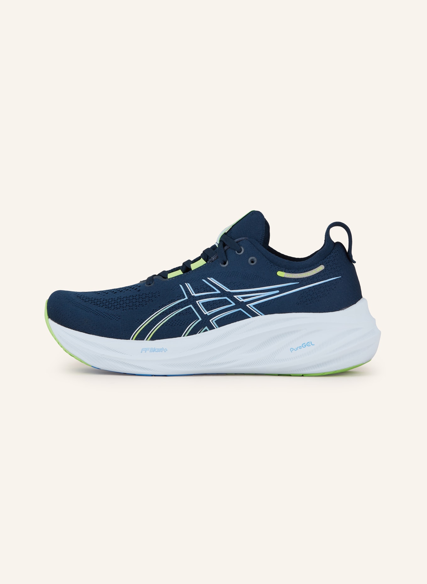 ASICS Running shoes GEL-NIMBUS™ 26, Color: DARK BLUE/ LIGHT BLUE (Image 4)