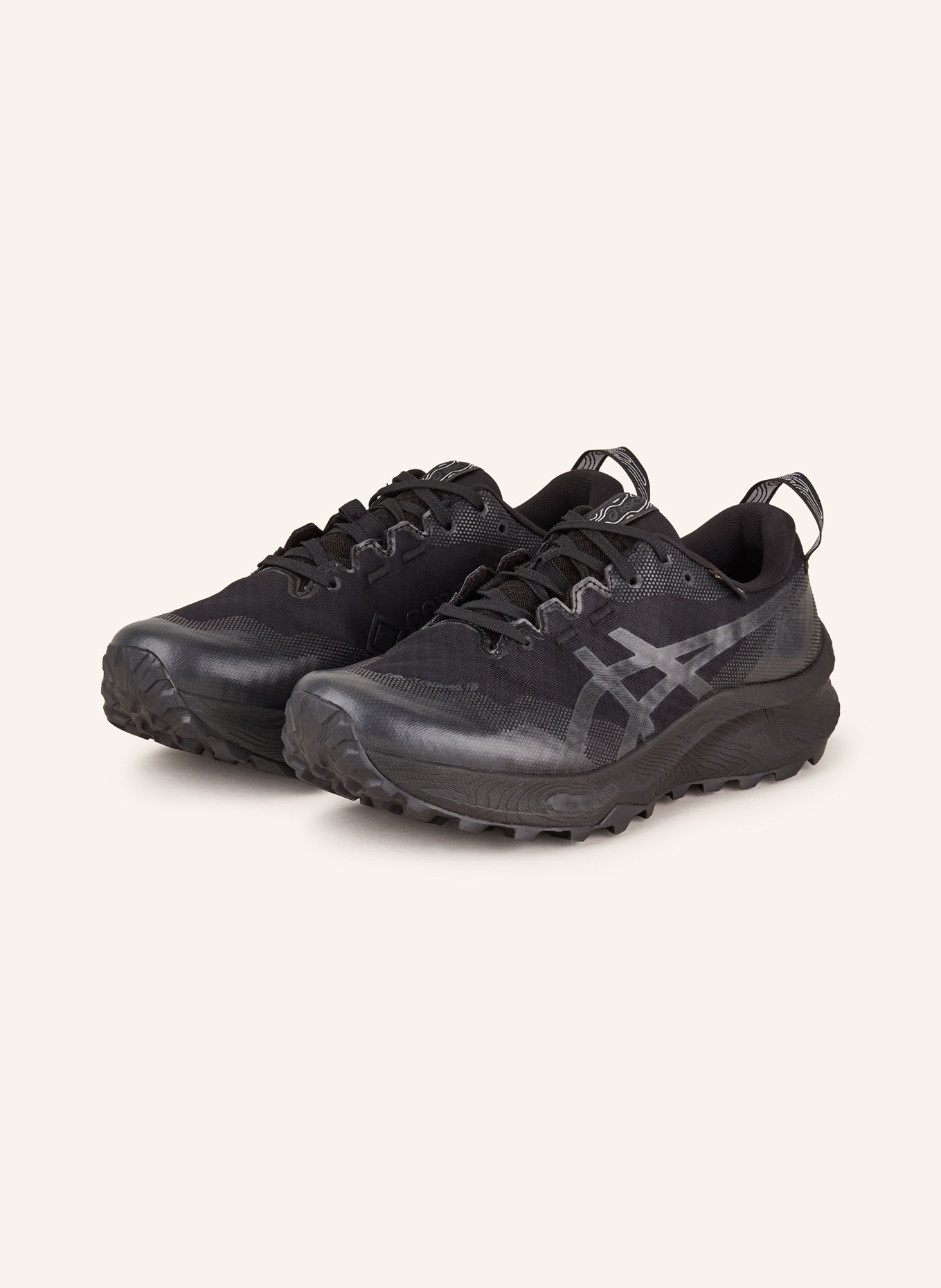 ASICS Trail running shoes GEL TRABUCO 12 GTX, Color: BLACK (Image 1)