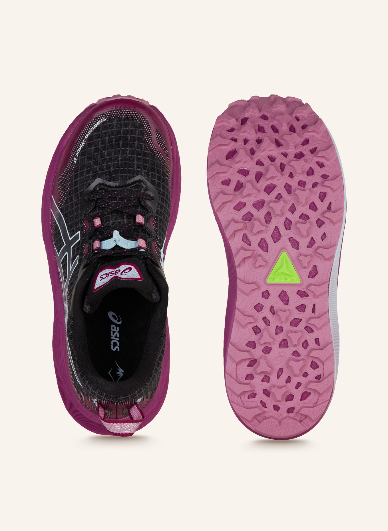 ASICS Trail running shoes TRABUCO MAX™ 3, Color: BLACK/ PURPLE (Image 5)