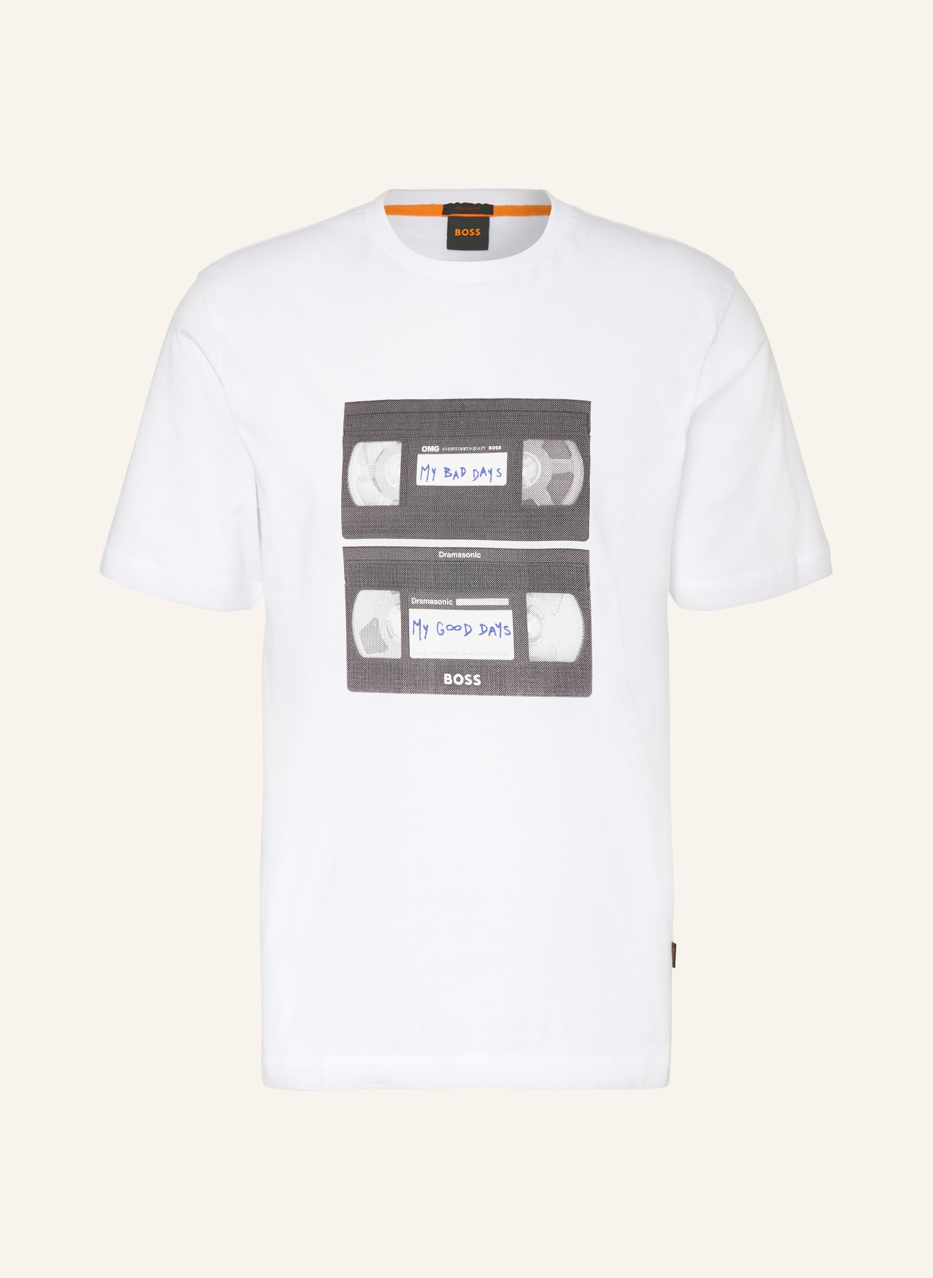 BOSS T-shirt TERETROLEO, Color: WHITE (Image 1)