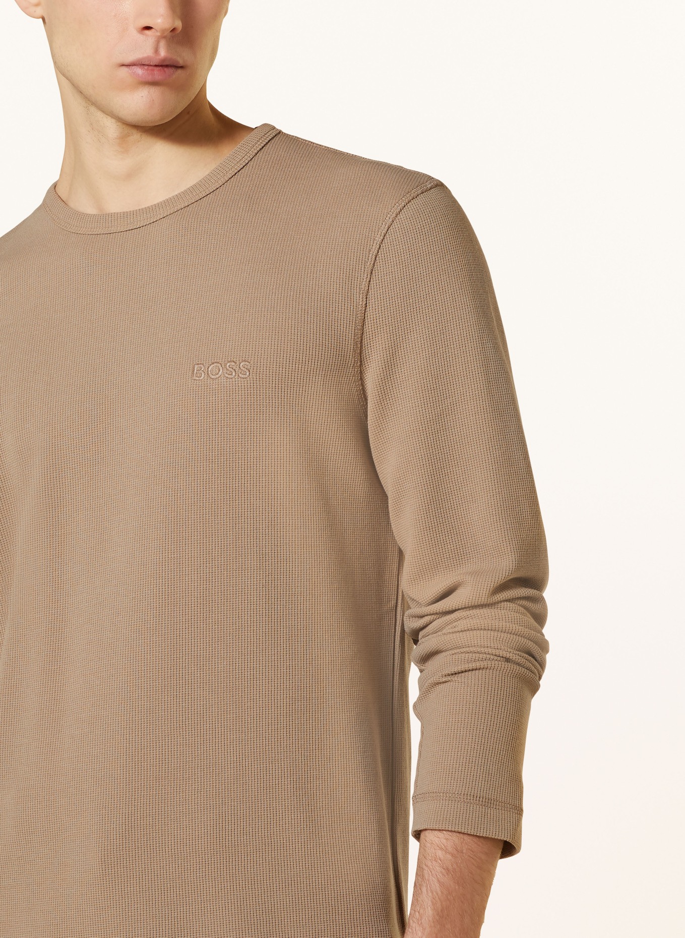 BOSS Sweater TEMPESTO, Color: CAMEL (Image 4)