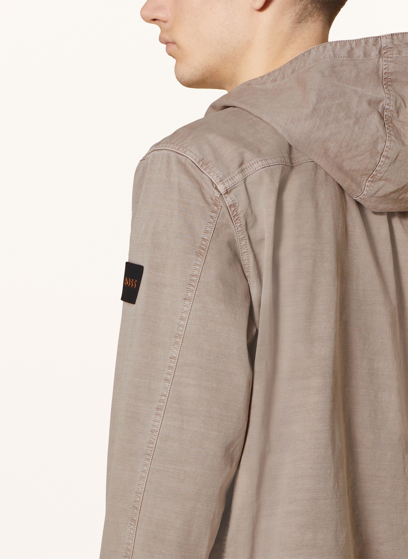 BOSS Field jacket LOGHY, Color: TAUPE (Image 5)