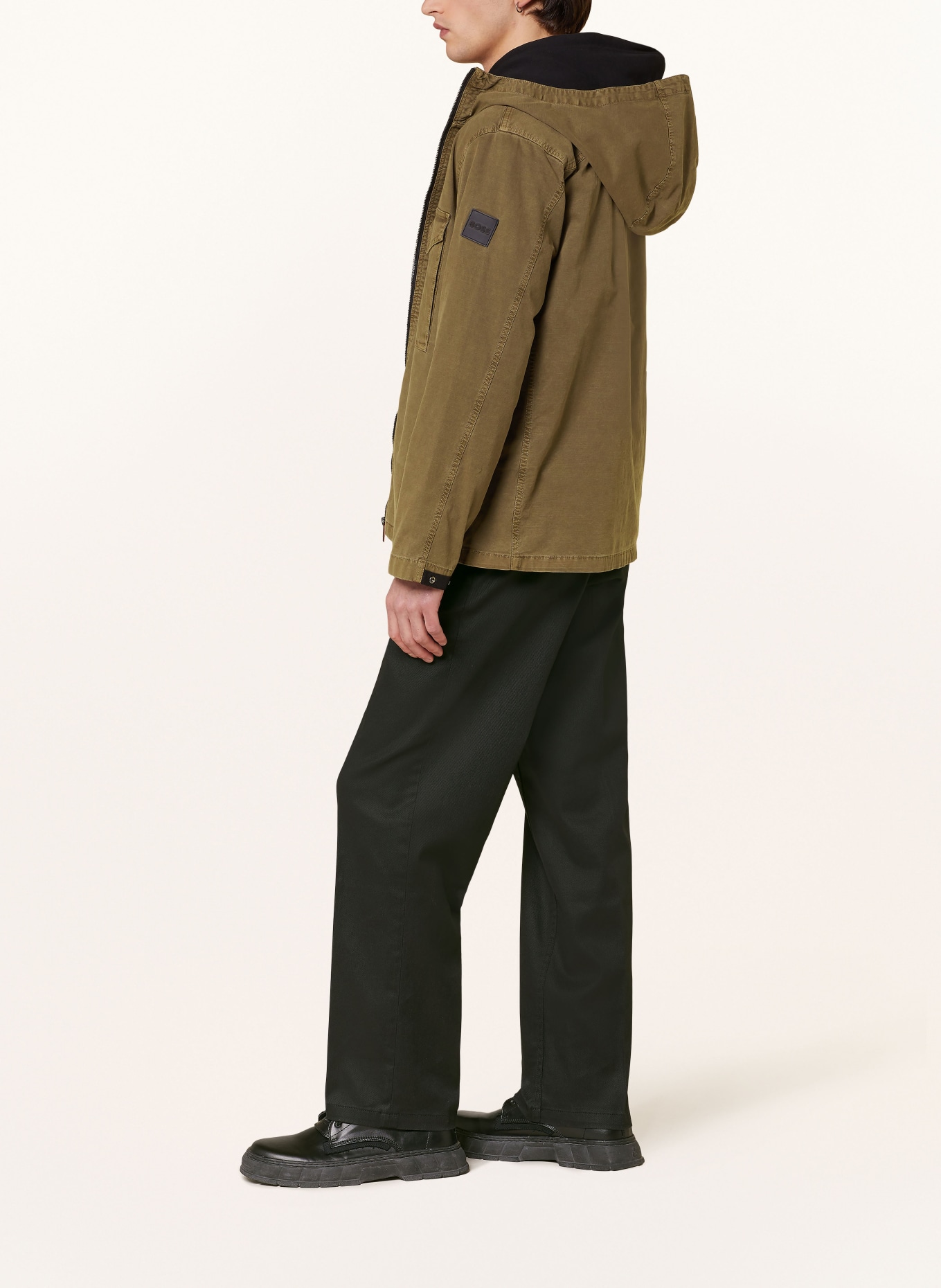 BOSS Fieldjacket LOGHY, Farbe: OLIV (Bild 4)