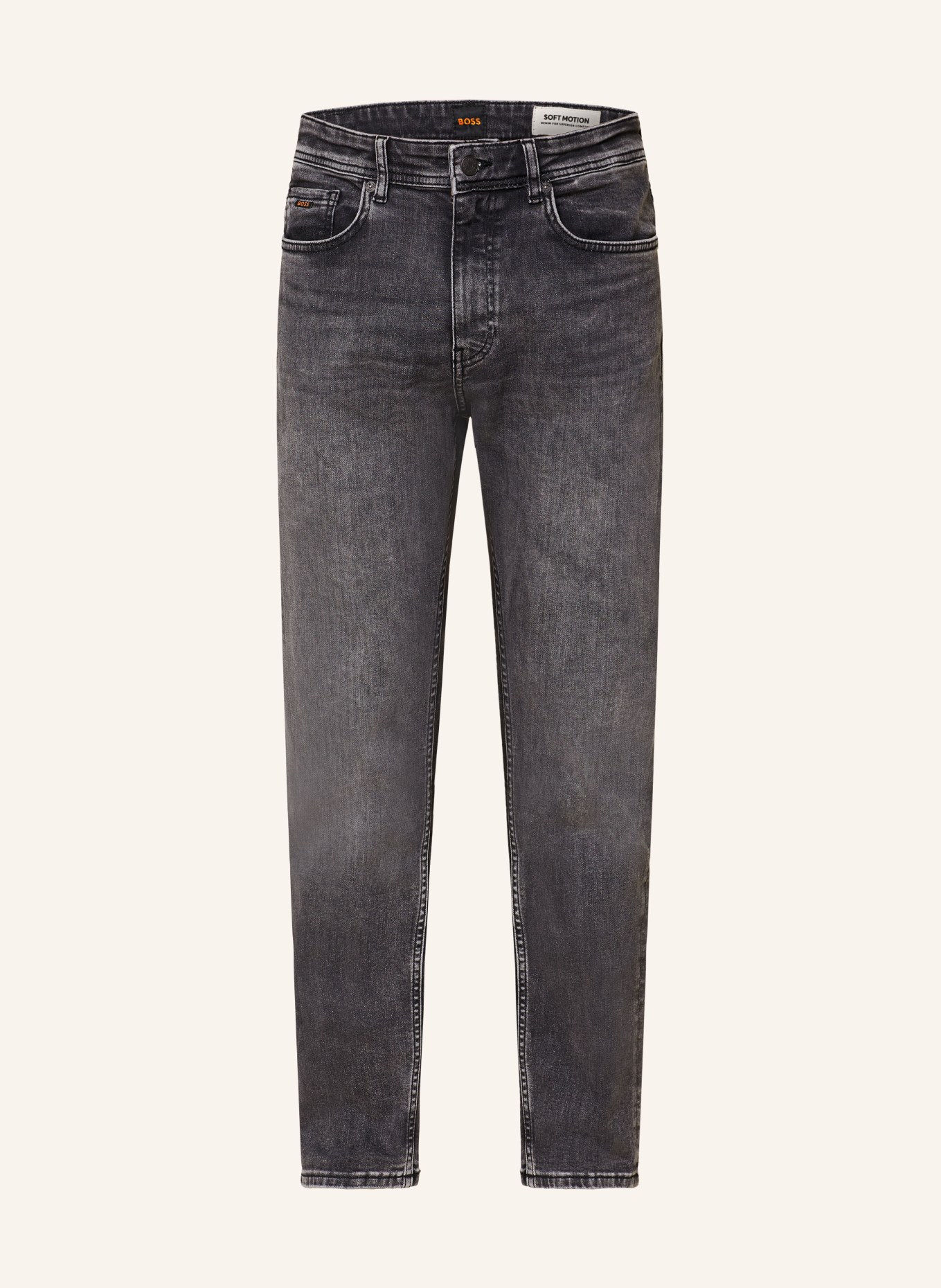 BOSS Jeans TABER tapered fit, Color: 027 DARK GREY (Image 1)