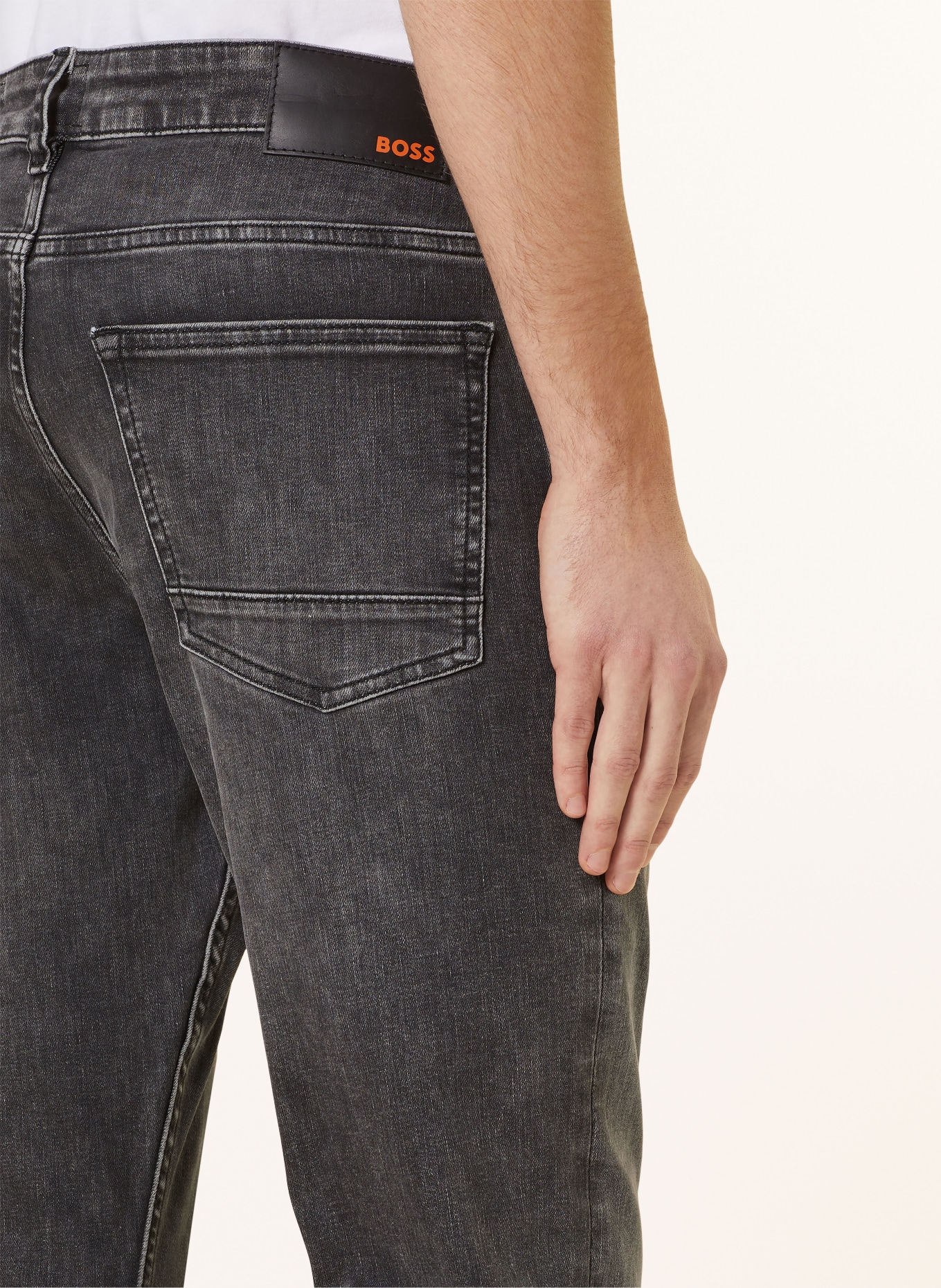 BOSS Jeans DELAWARE Slim Fit, Farbe: DUNKELGRAU (Bild 6)