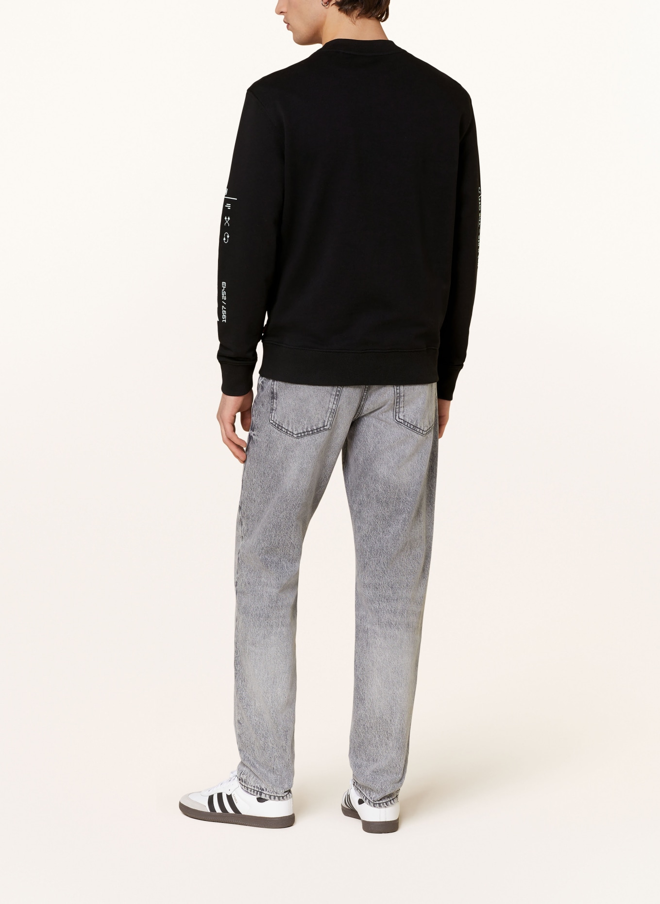 BOSS Sweatshirt WEGRAFIX, Color: BLACK (Image 3)