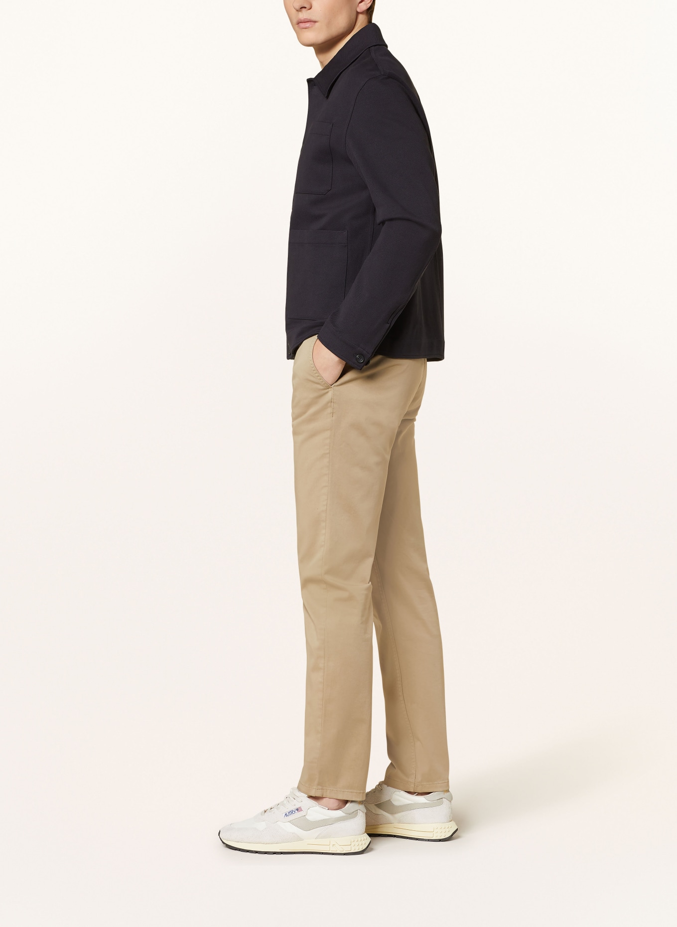 BOSS Chinos tapered fit, Color: BEIGE (Image 4)