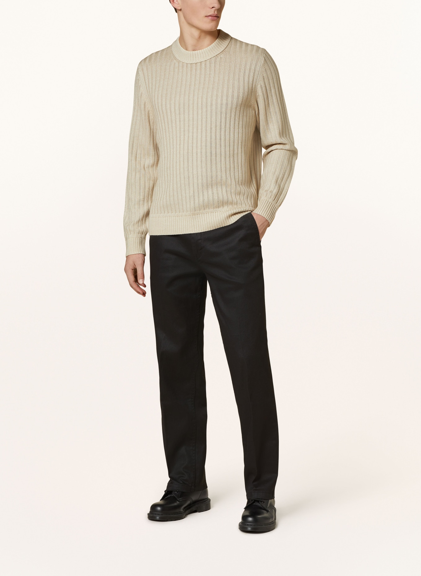 BOSS Sweater KRIBEN, Color: BEIGE (Image 2)