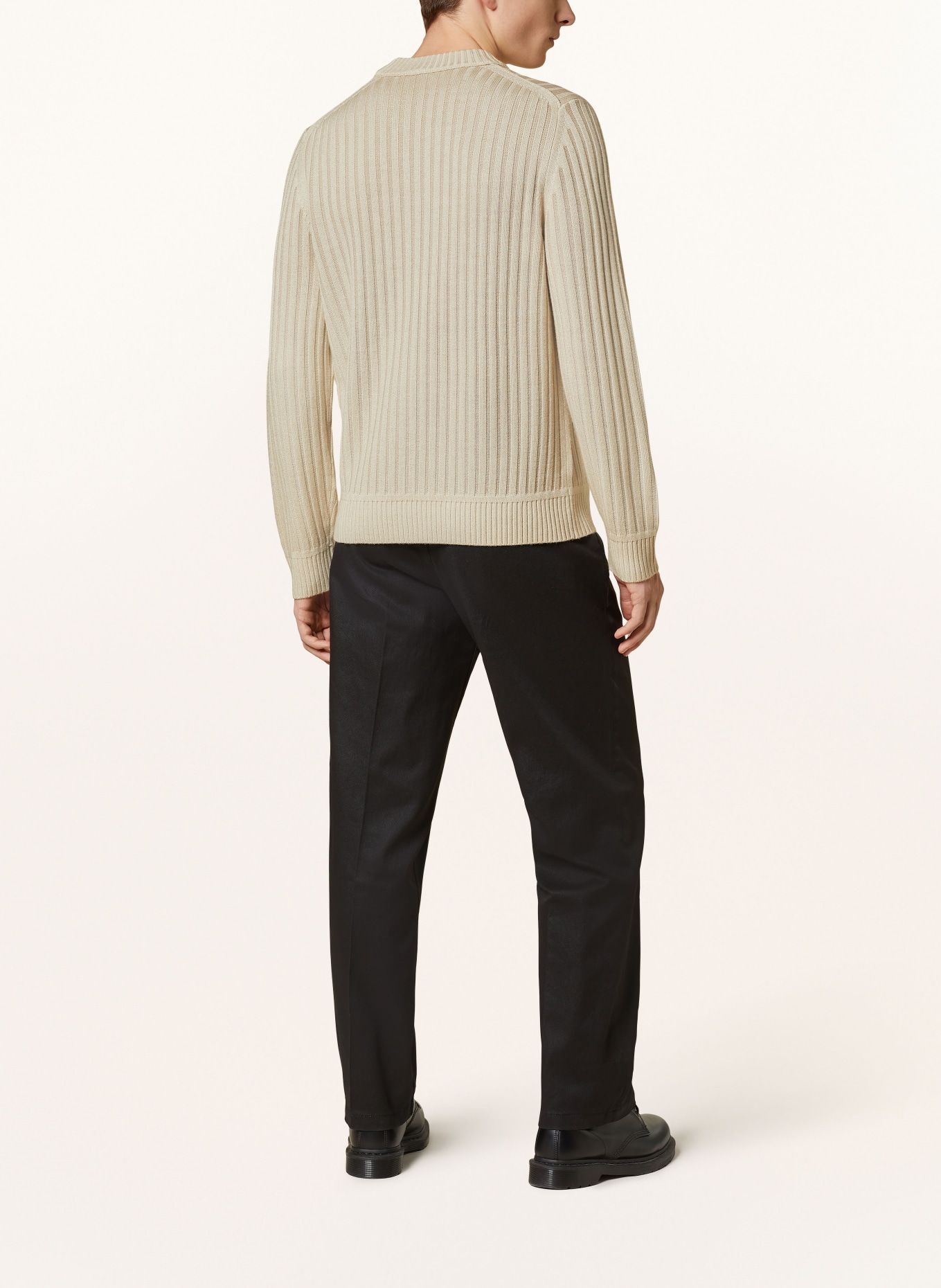 BOSS Sweater KRIBEN, Color: BEIGE (Image 3)