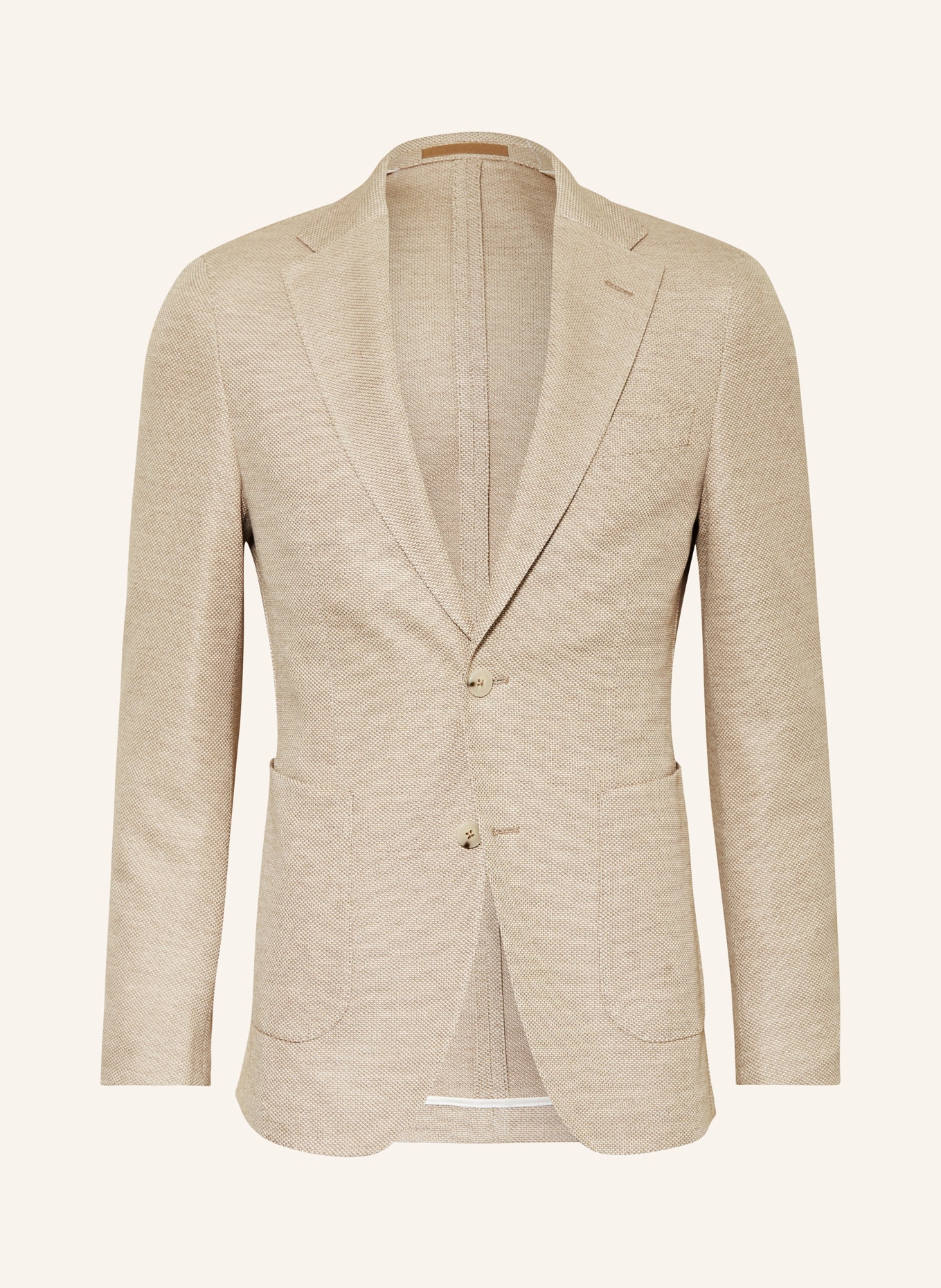 BOSS Tailored jacket L HESTON J regular fit, Color: BEIGE (Image 1)