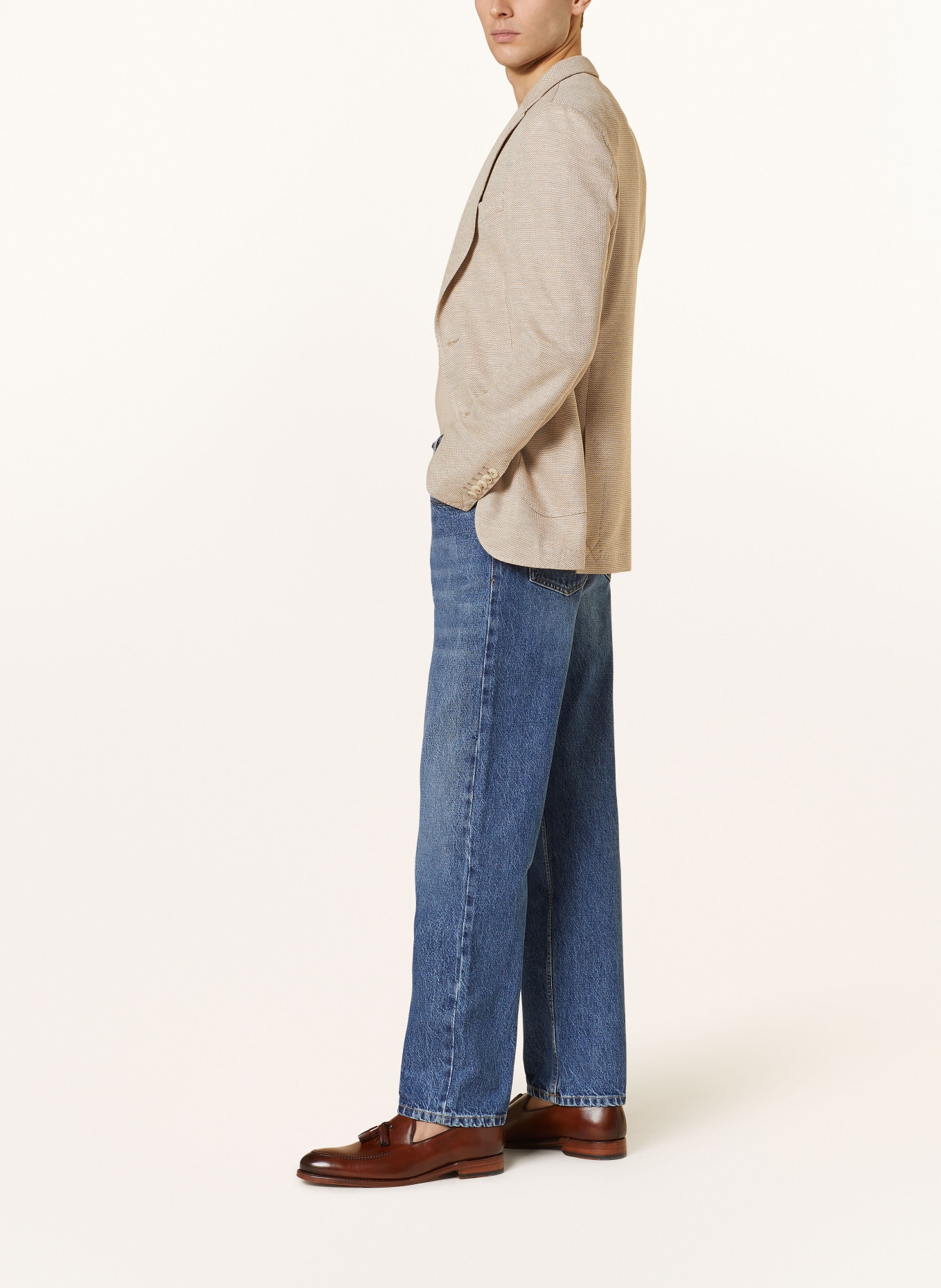 BOSS Jeans L-WESTWEGO-EDGE slim fit, Color: 420 MEDIUM BLUE (Image 4)