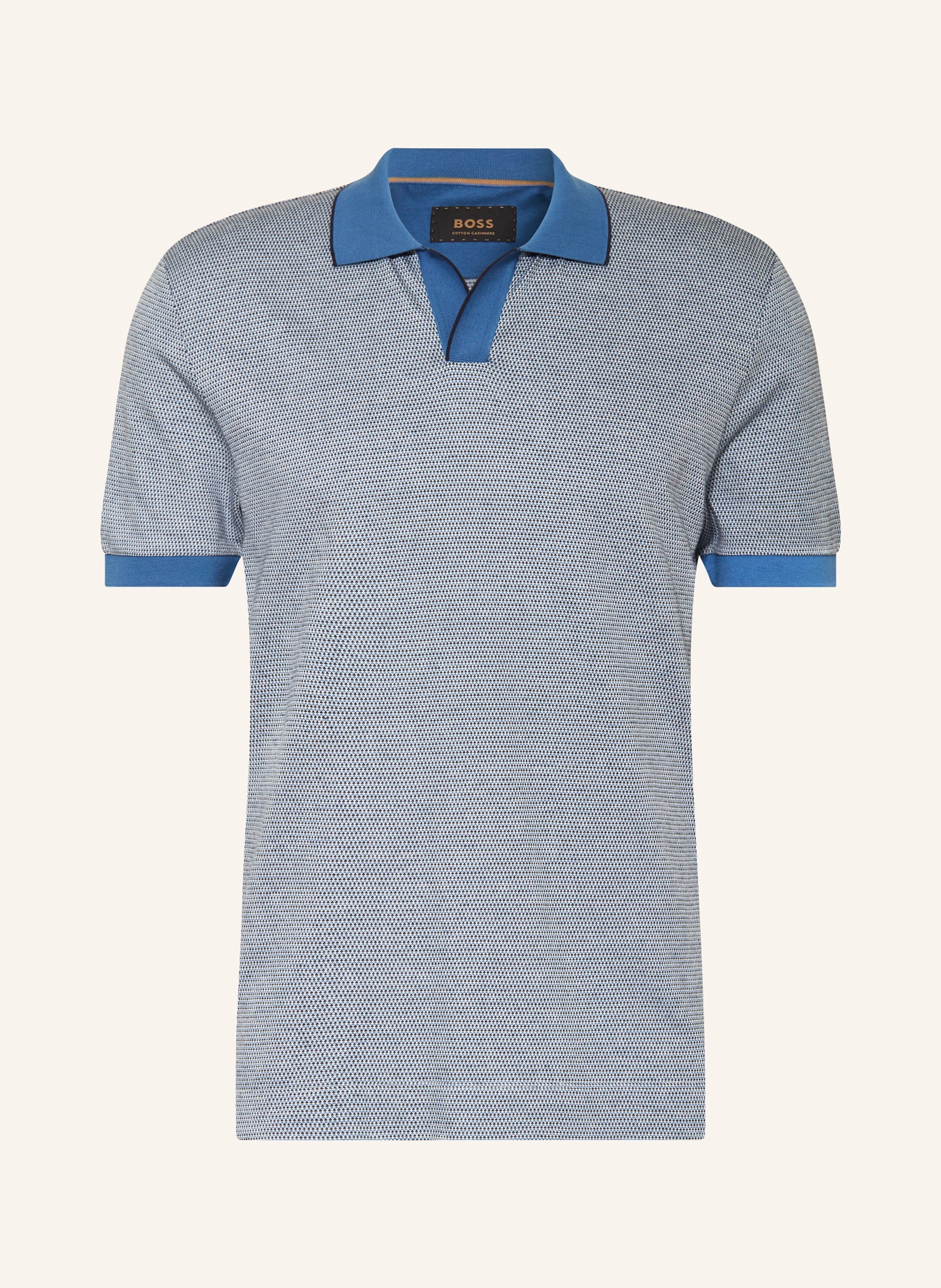 BOSS Jersey polo shirt PARSON, Color: DARK BLUE (Image 1)