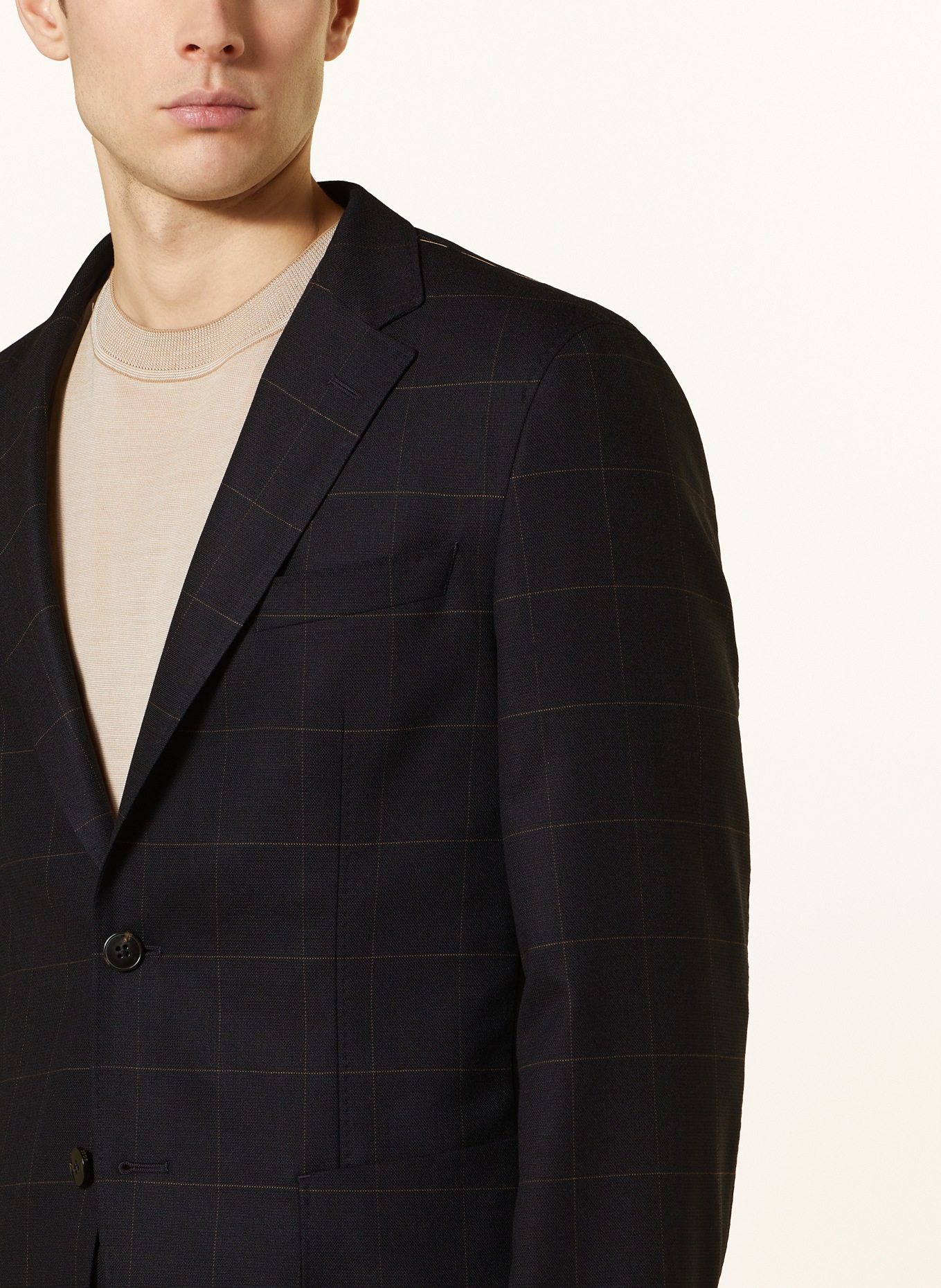 BOSS Anzug HESTON Slim Fit, Farbe: 404 DARK BLUE (Bild 5)