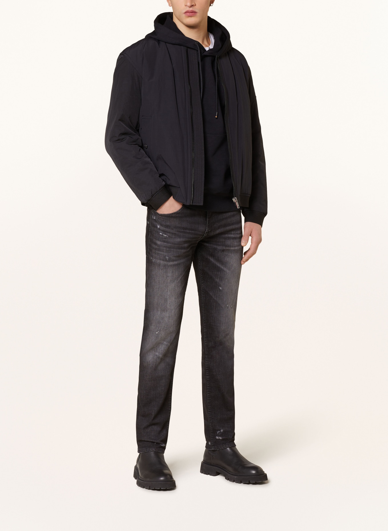 BOSS Jeans DELAWARE slim Fit, Color: 013 CHARCOAL (Image 2)
