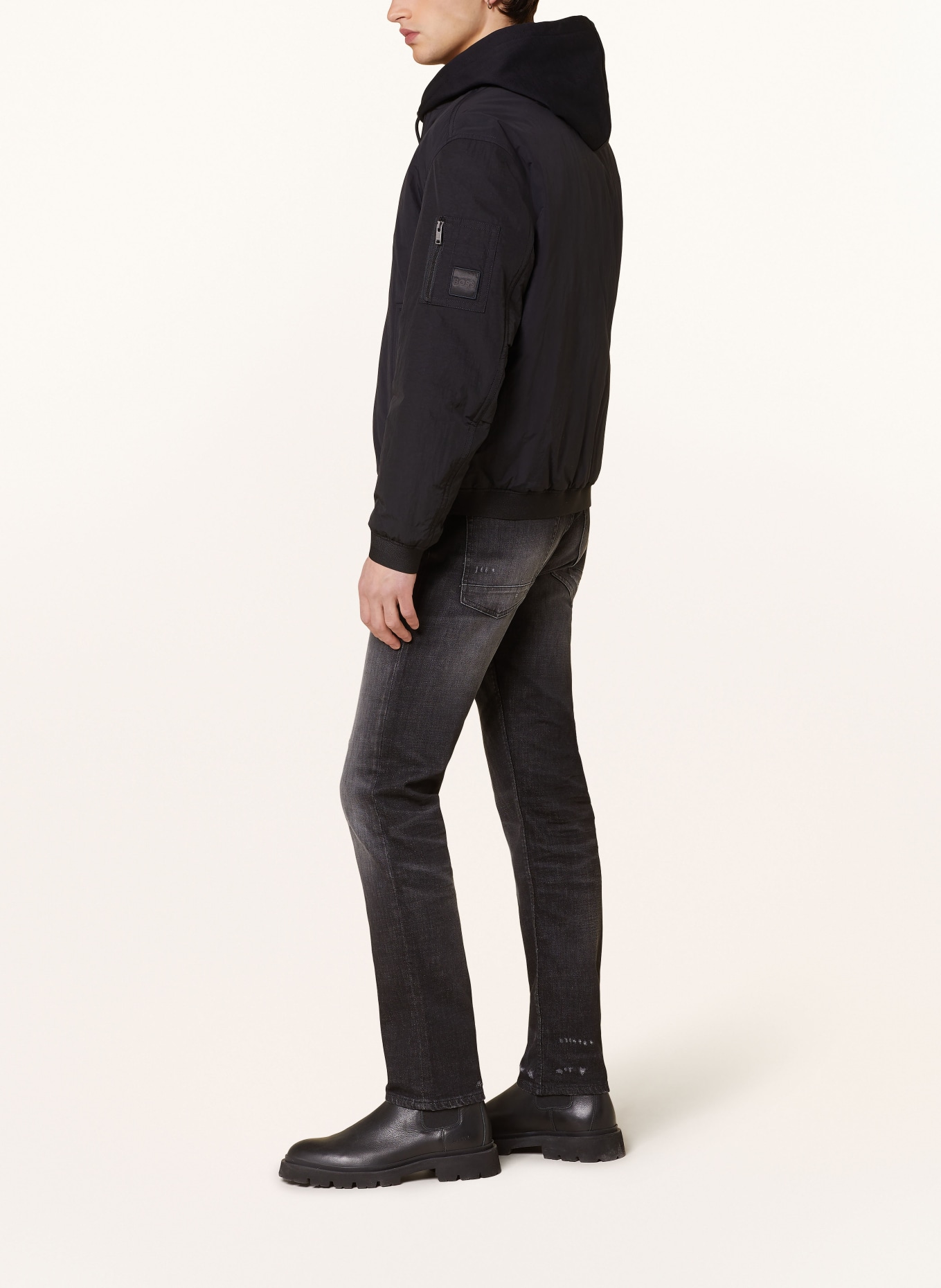 BOSS Jeans DELAWARE Slim Fit, Farbe: 013 CHARCOAL (Bild 4)