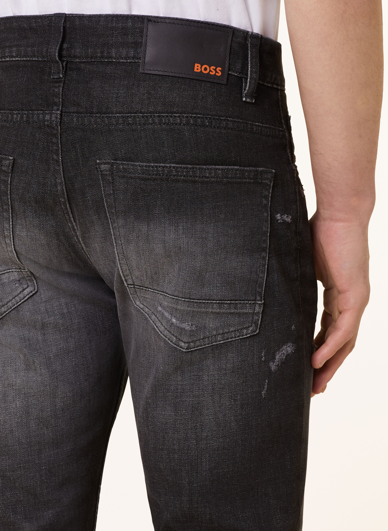 BOSS Jeans DELAWARE Slim Fit, Farbe: 013 CHARCOAL (Bild 6)
