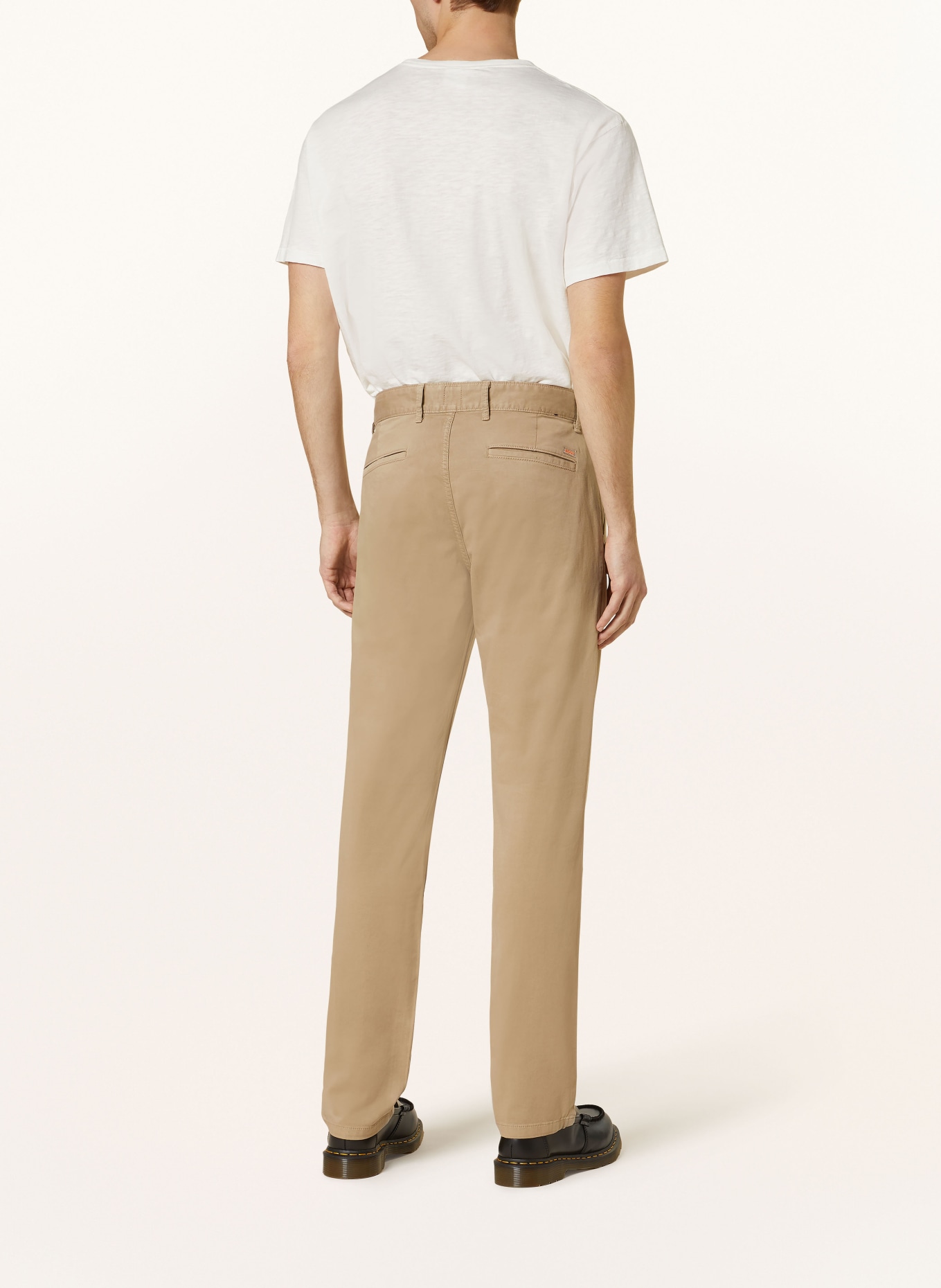BOSS Chinos CHINO slim fit, Color: LIGHT BROWN (Image 3)