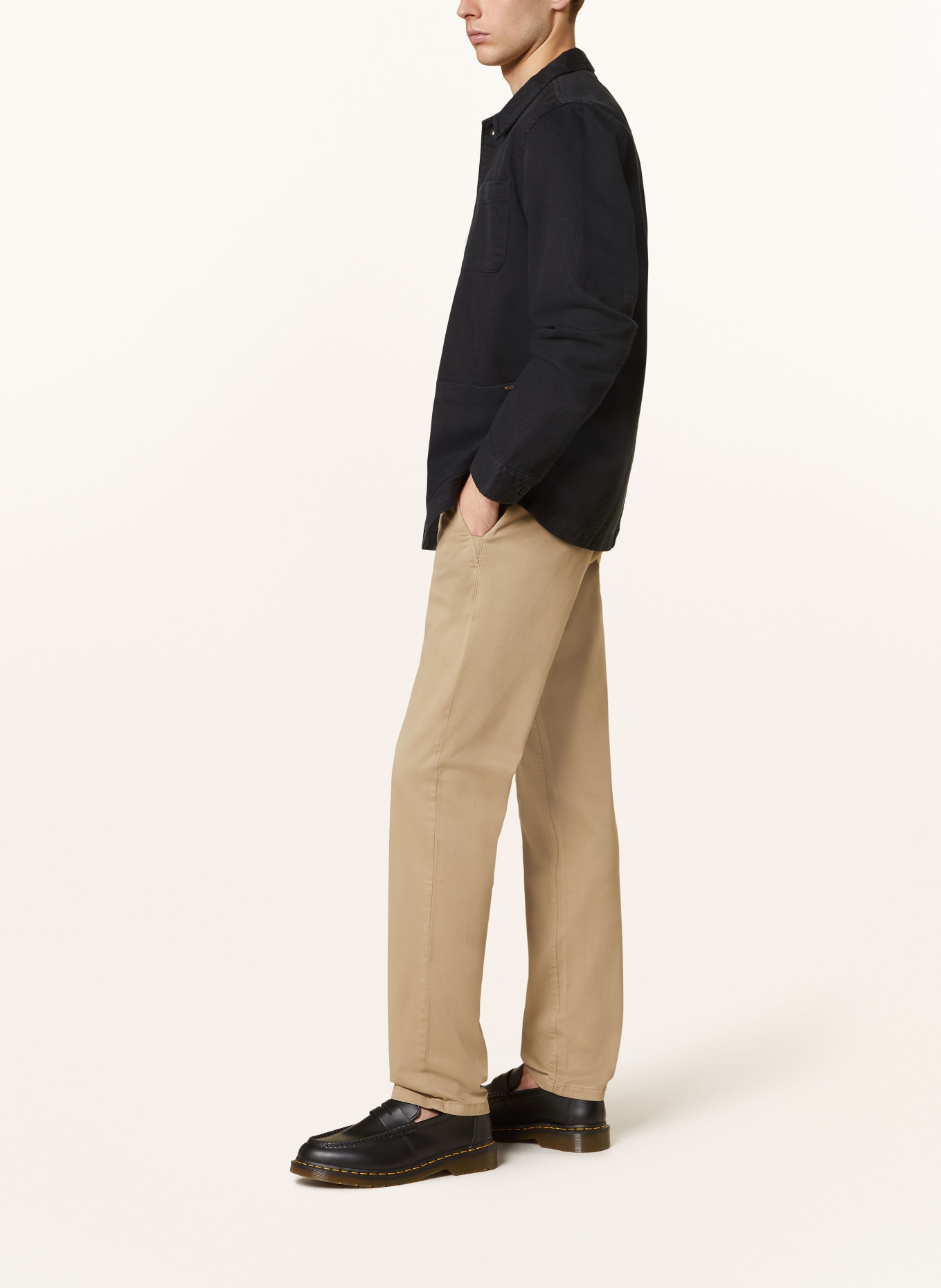 BOSS Chinos CHINO slim fit, Color: LIGHT BROWN (Image 4)