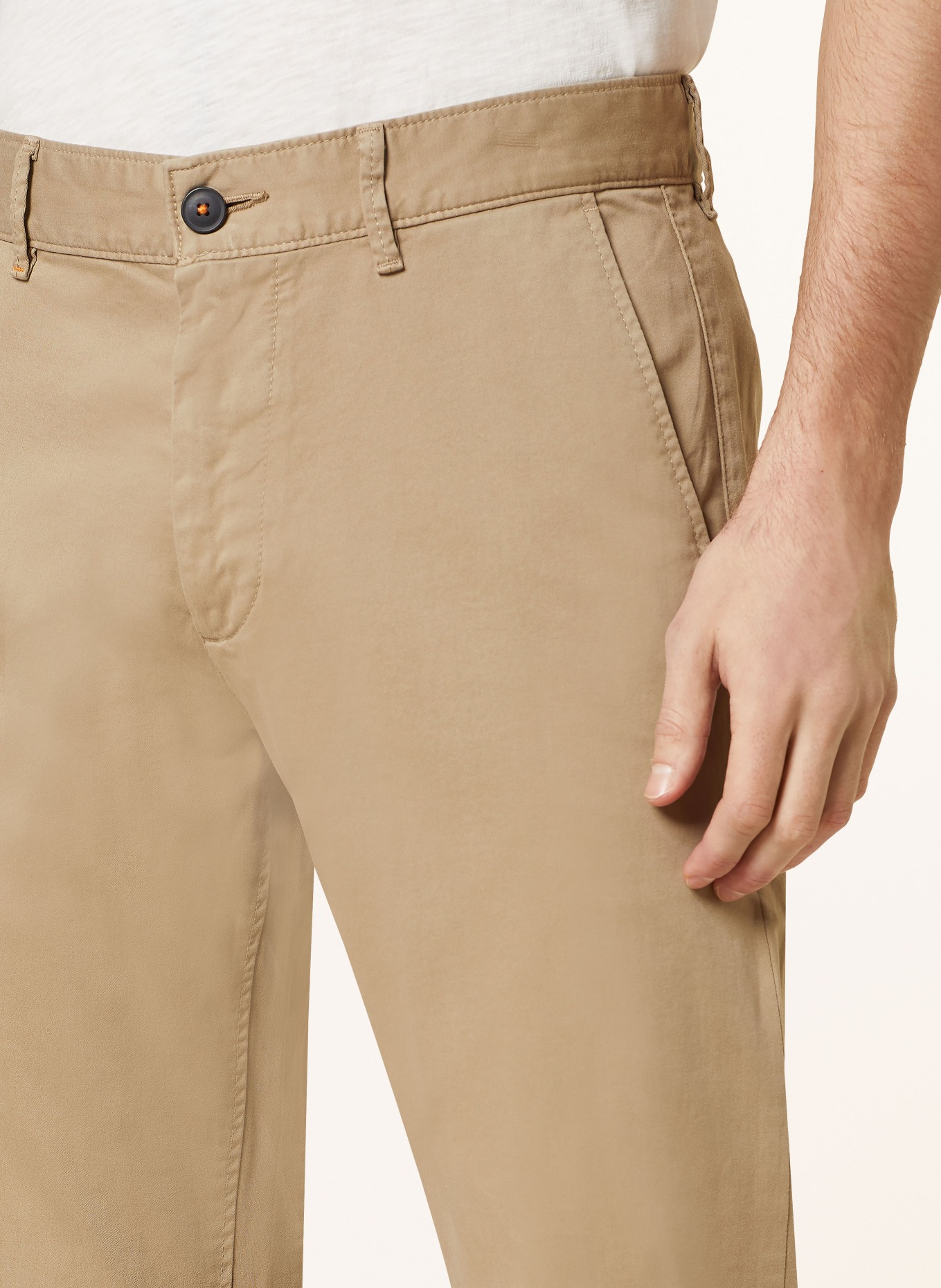 BOSS Chinos CHINO slim fit, Color: LIGHT BROWN (Image 5)