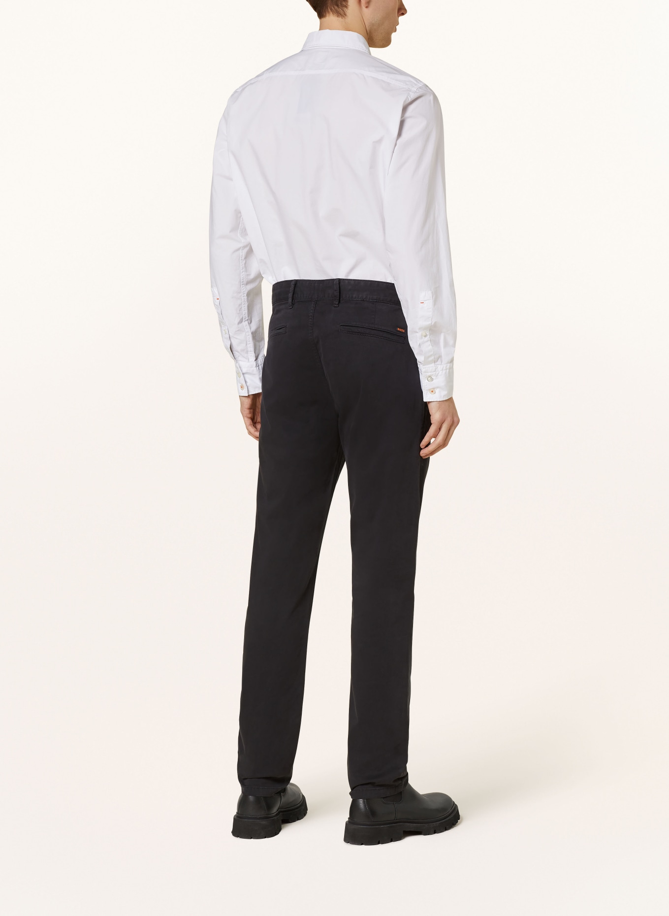 BOSS Chino CHINO Slim Fit: SCHWARZ