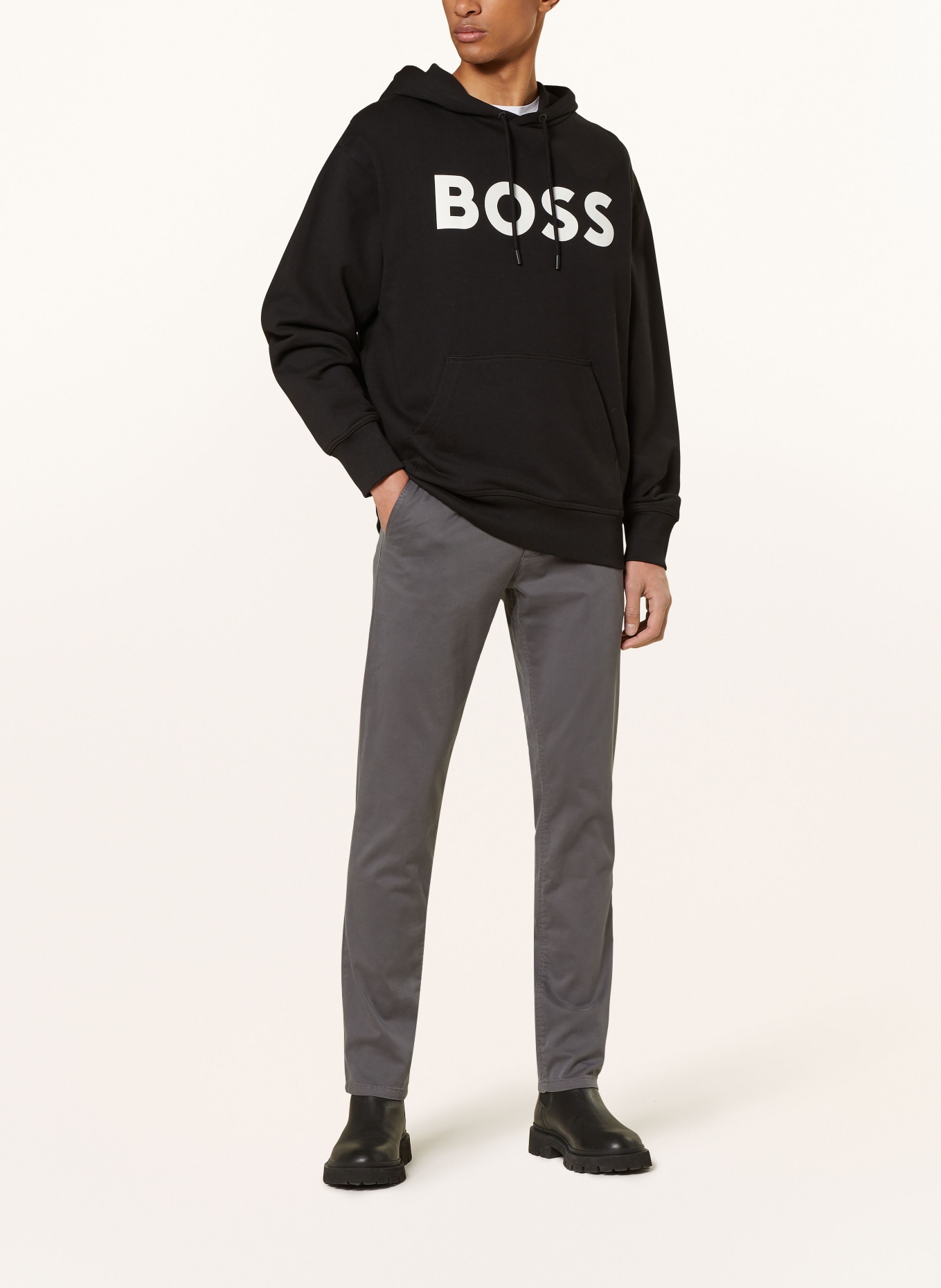 BOSS Chino CHINO Slim Fit, Farbe: DUNKELGRAU (Bild 2)