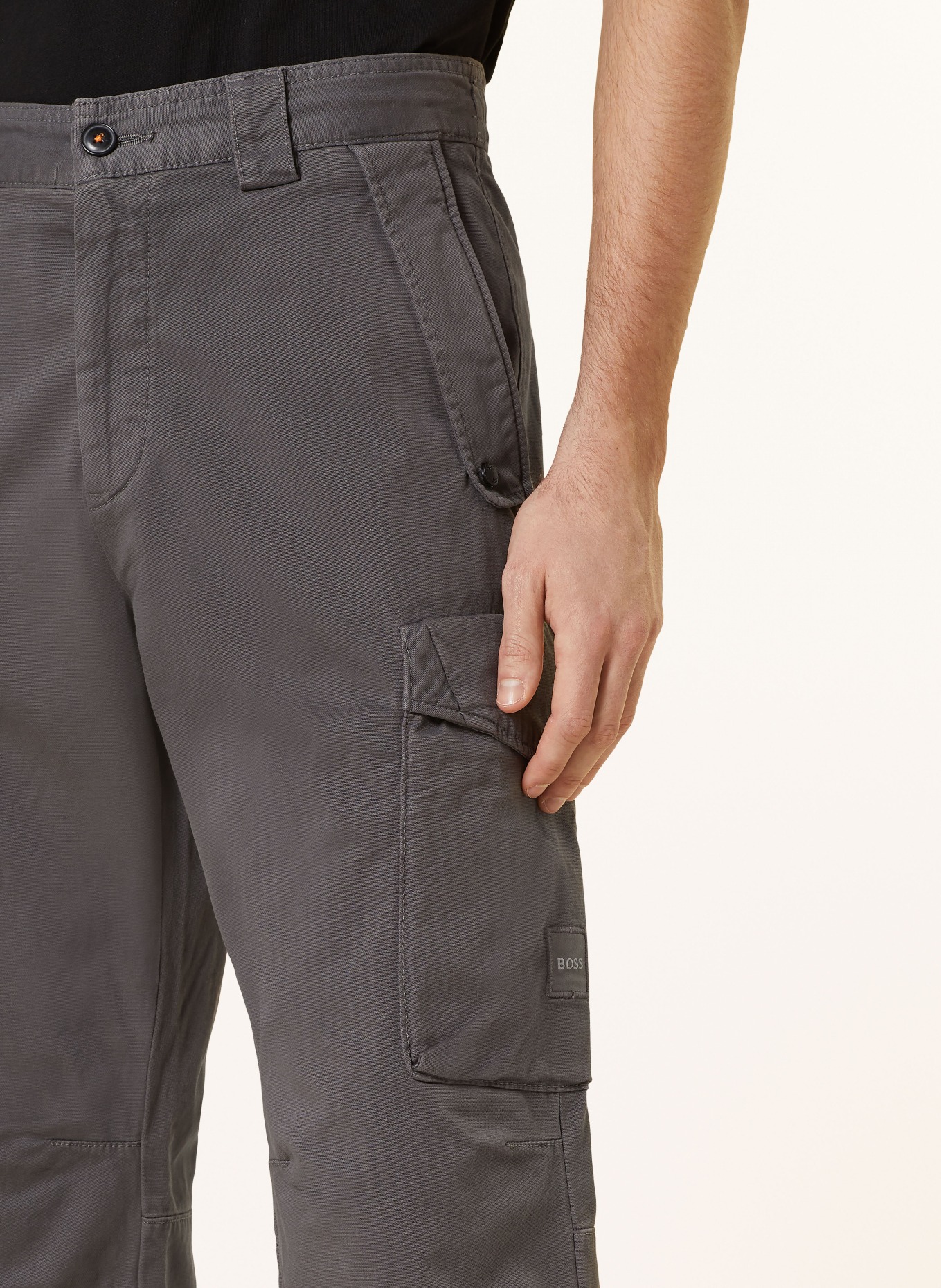 BOSS Cargo pants SISTA regular fit, Color: GRAY (Image 5)