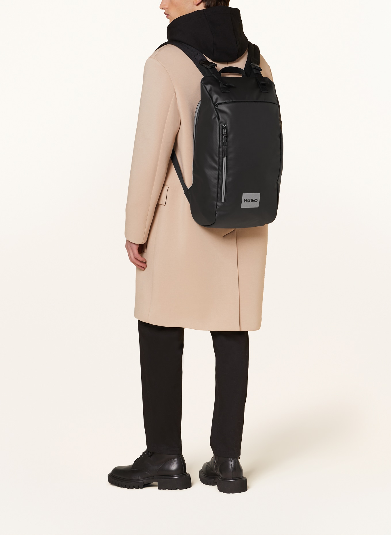 HUGO Backpack QUANTUM, Color: BLACK (Image 4)