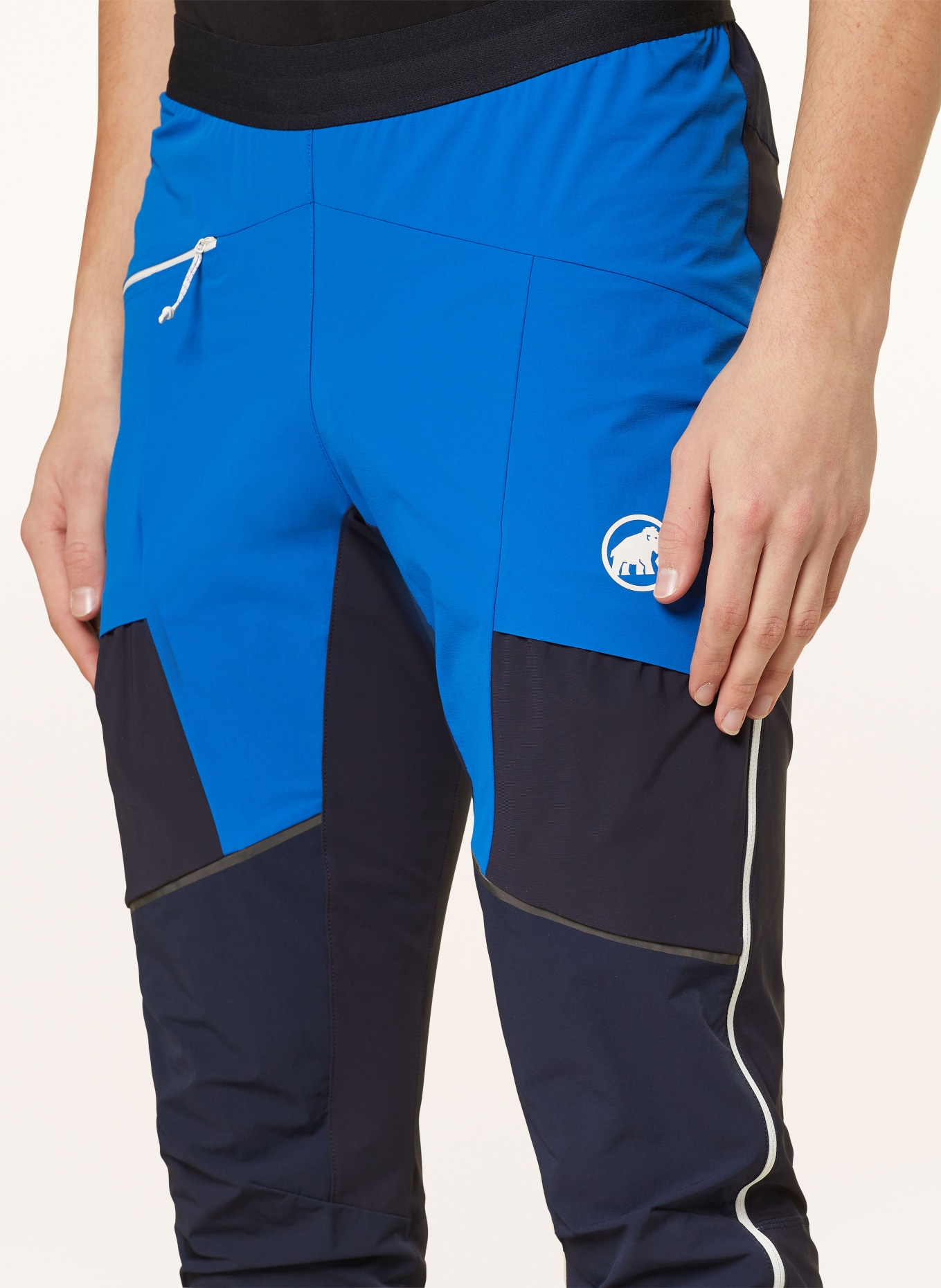 MAMMUT Hiking pants EIGER SPEED SO, Color: DARK BLUE/ BLUE/ WHITE (Image 5)