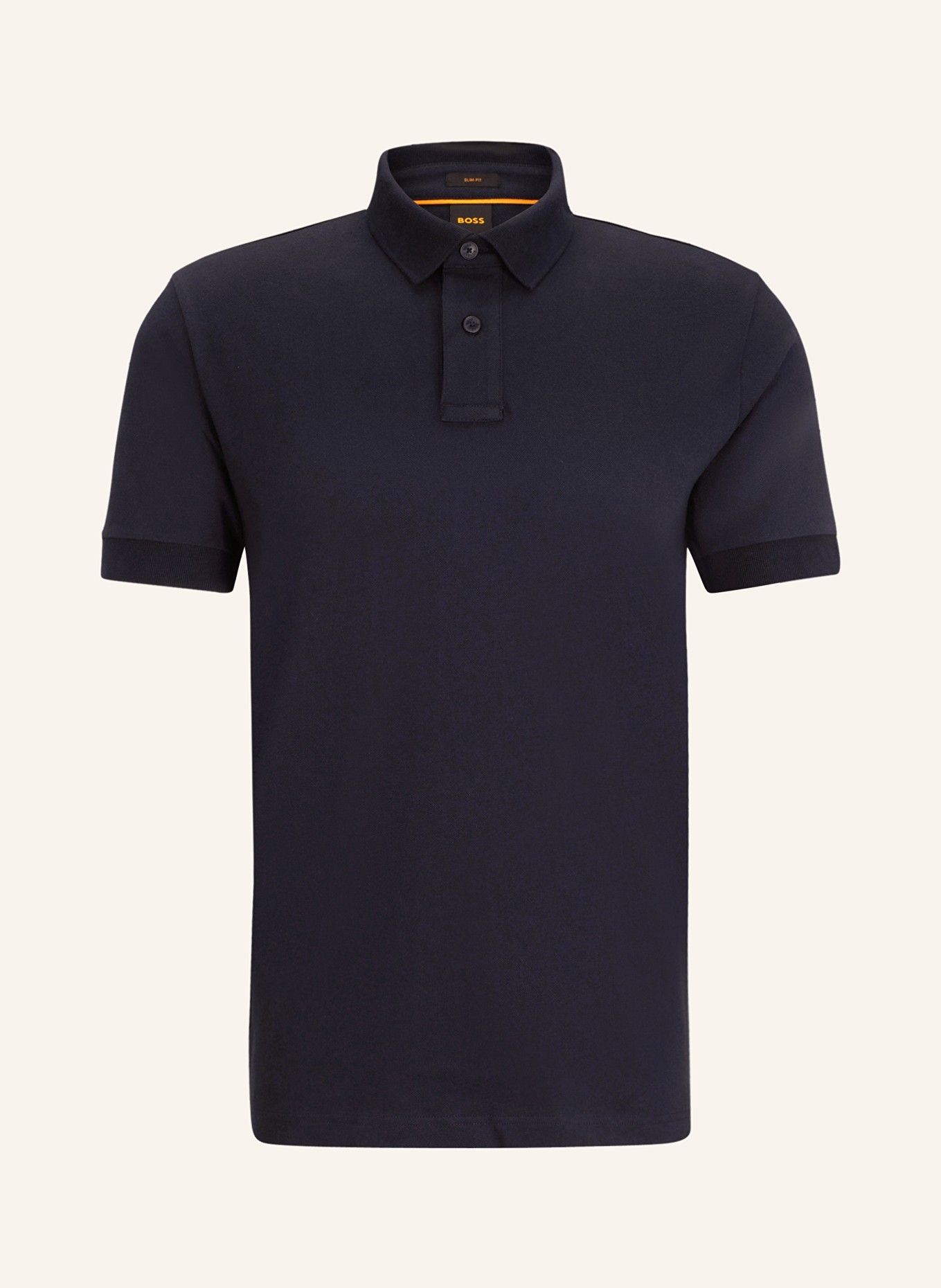 BOSS Piqué-Poloshirt PASSENGER Slim Fit, Farbe: DUNKELBLAU (Bild 1)