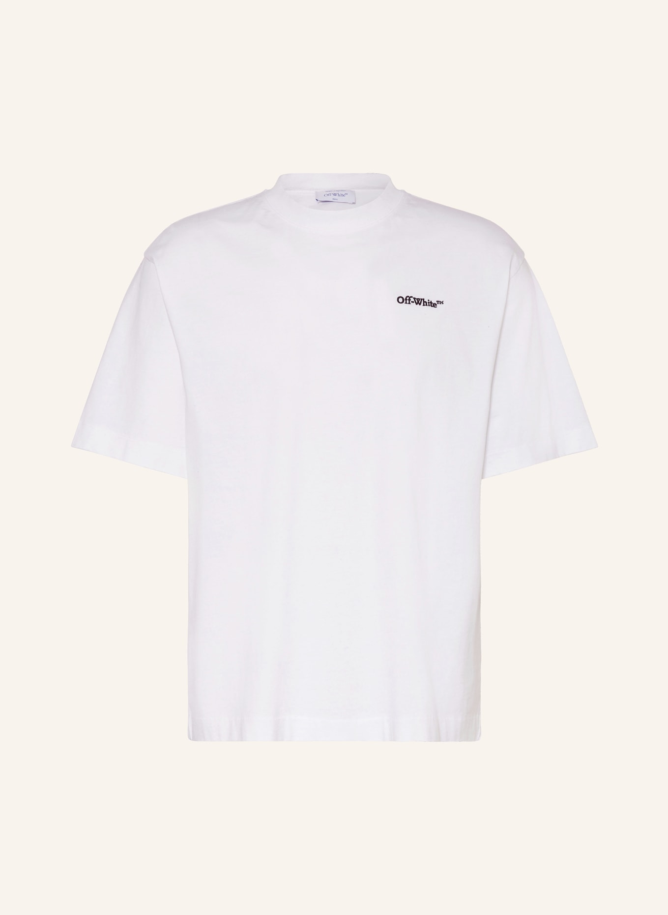 Off-White T-shirt, Color: WHITE/ BLACK (Image 1)