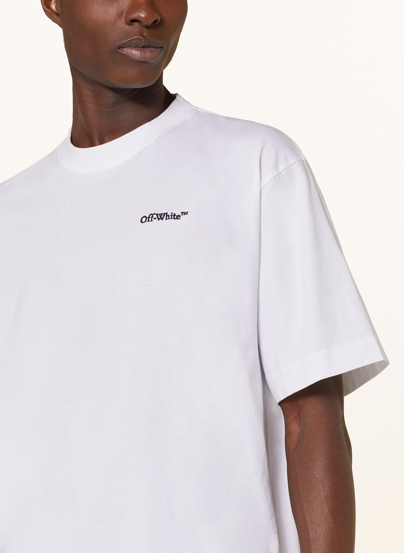 Off-White T-shirt, Color: WHITE/ BLACK (Image 4)